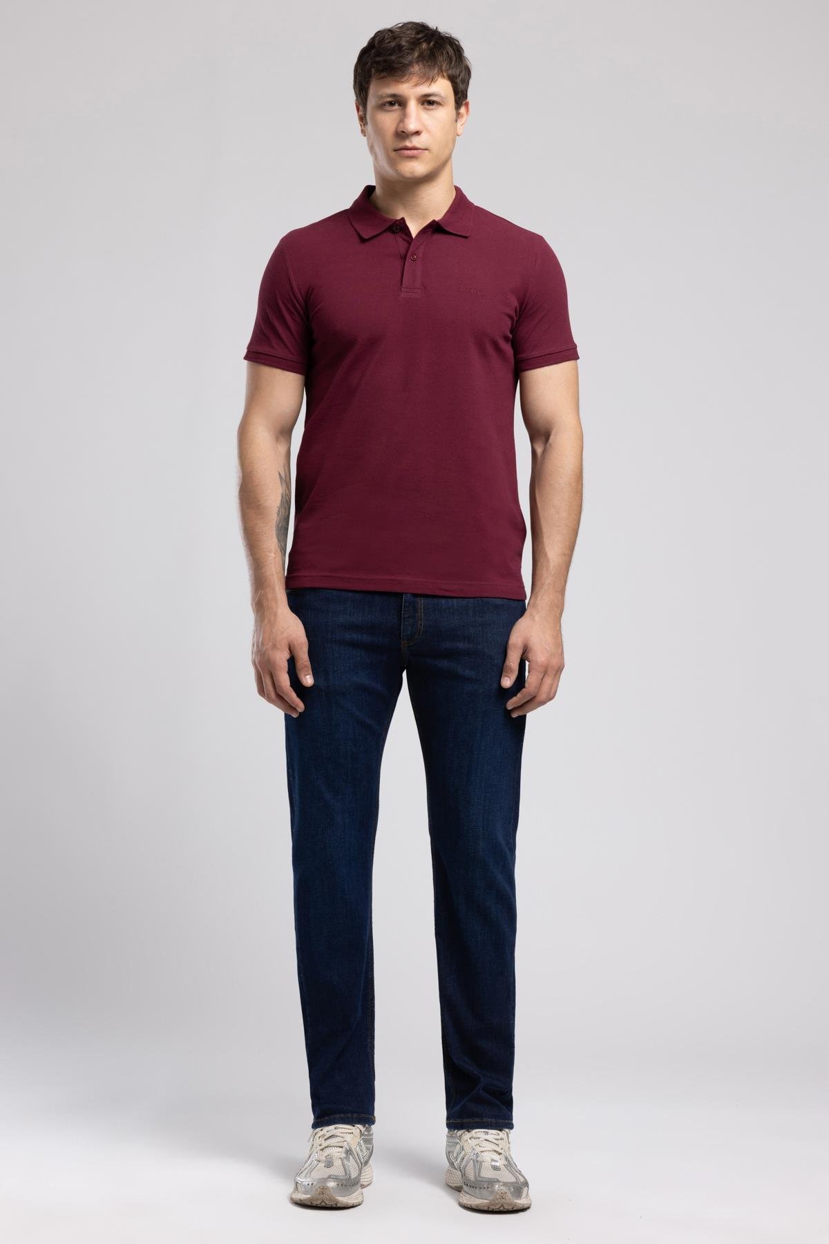 BASIC ERKEK POLO YAKA PİKE T-SHIRT