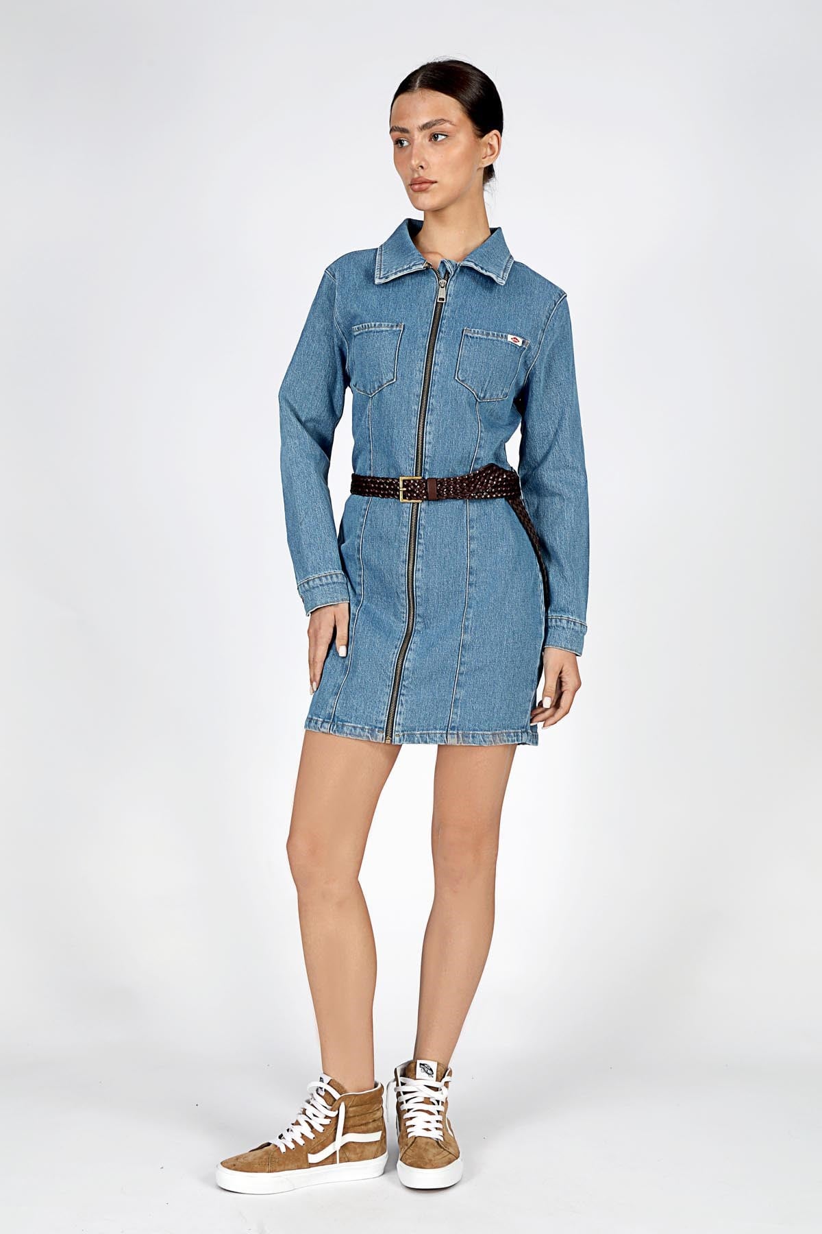 Bella Kadın Jean Elbise