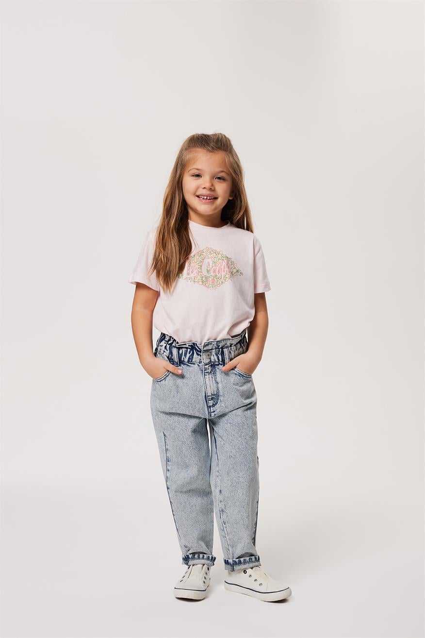 Bella Kız Çocuk Jean Pantolon Lıght Blue
