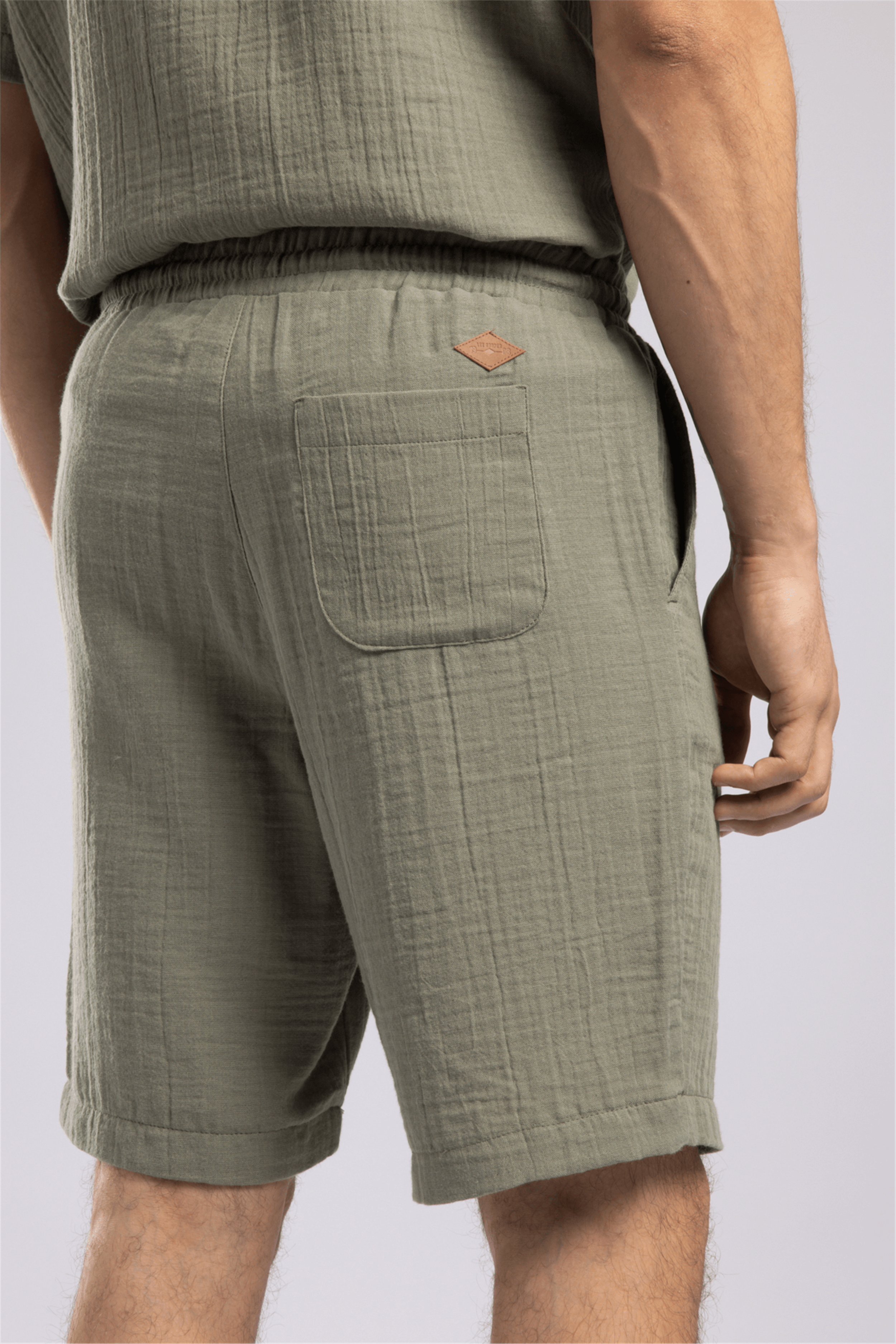 Bosea Erkek Regular Fit Şort Yeşil