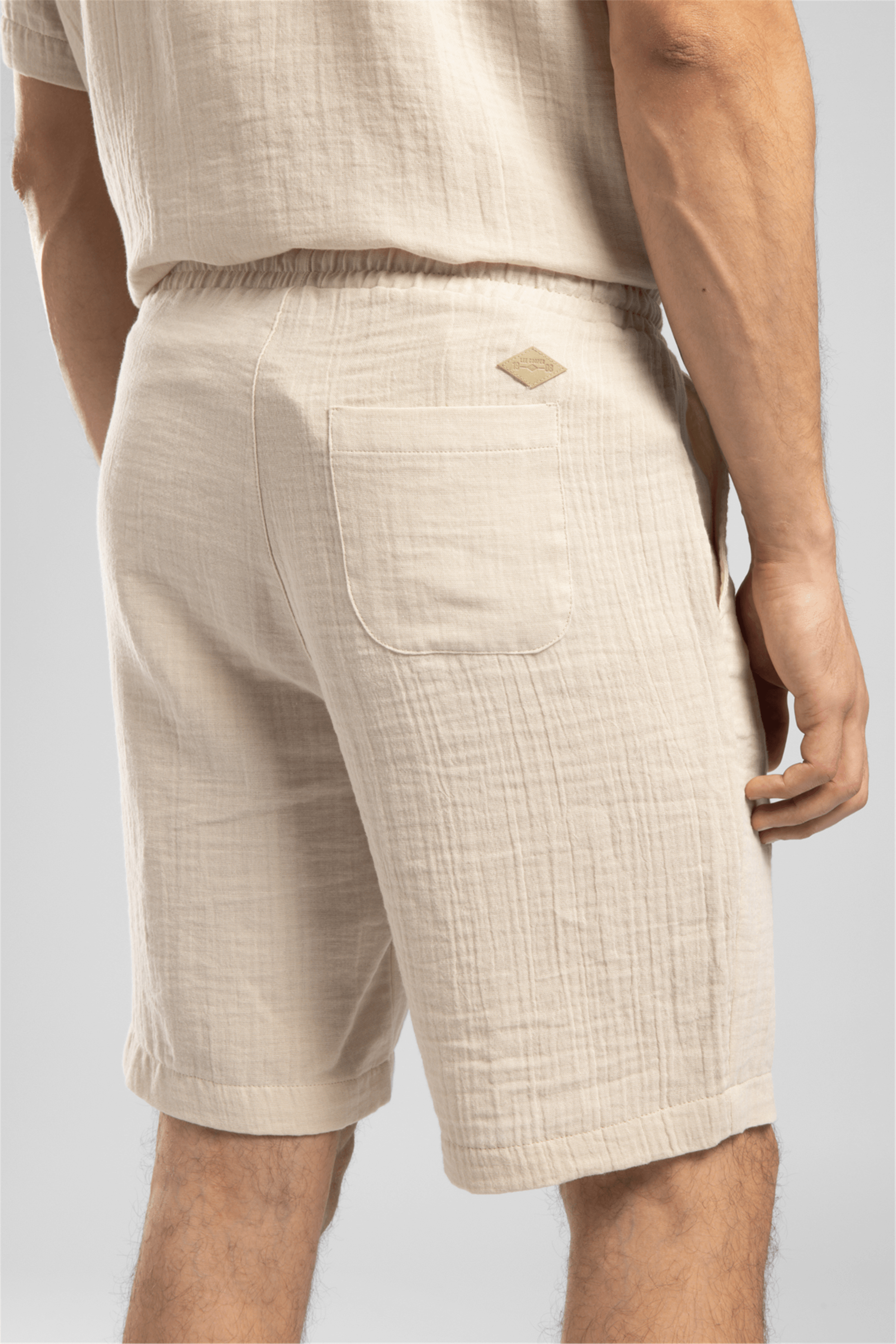 Bosea Erkek Regular Fit Şort Beyaz