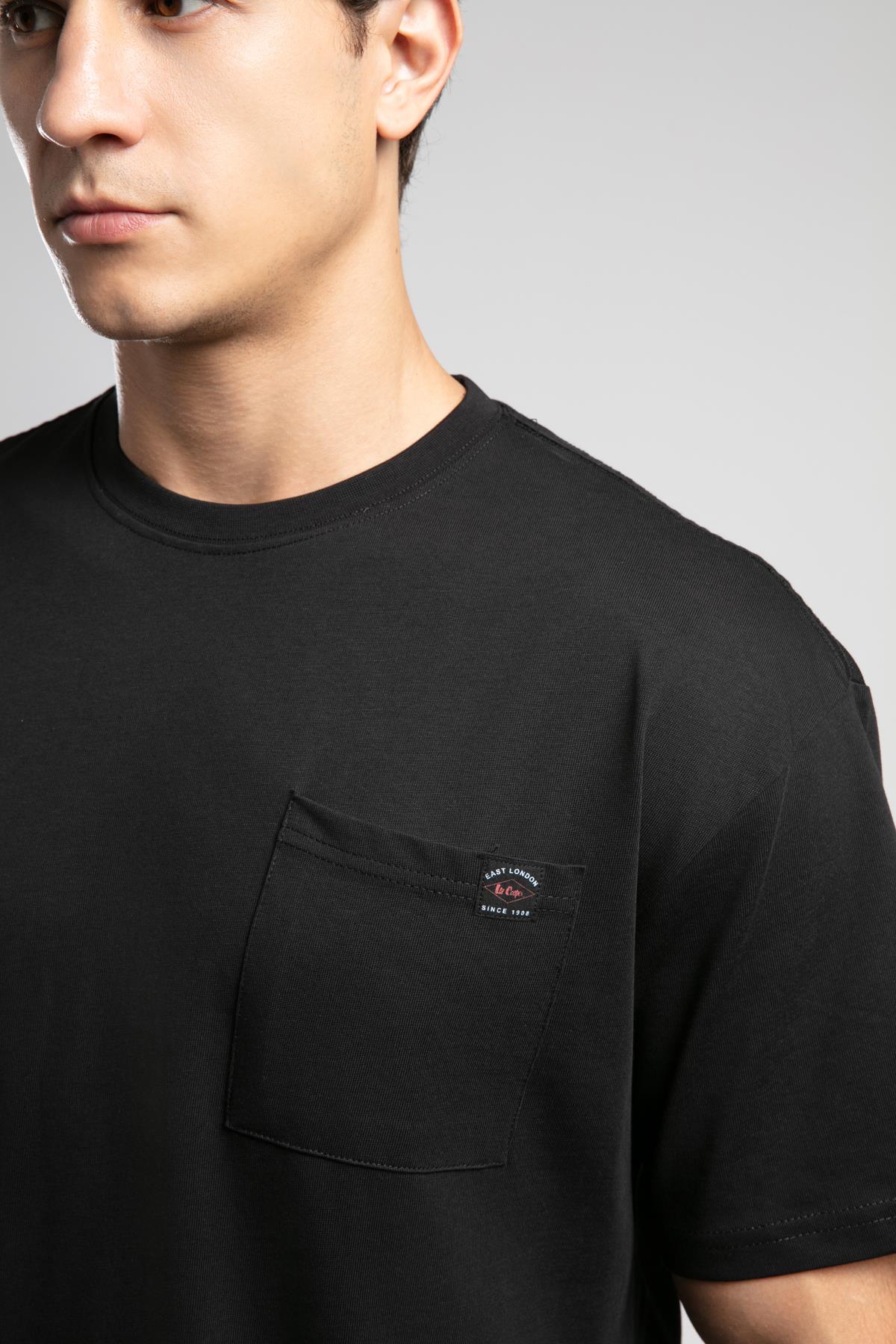 West Erkek O Yaka T-Shirt Siyah