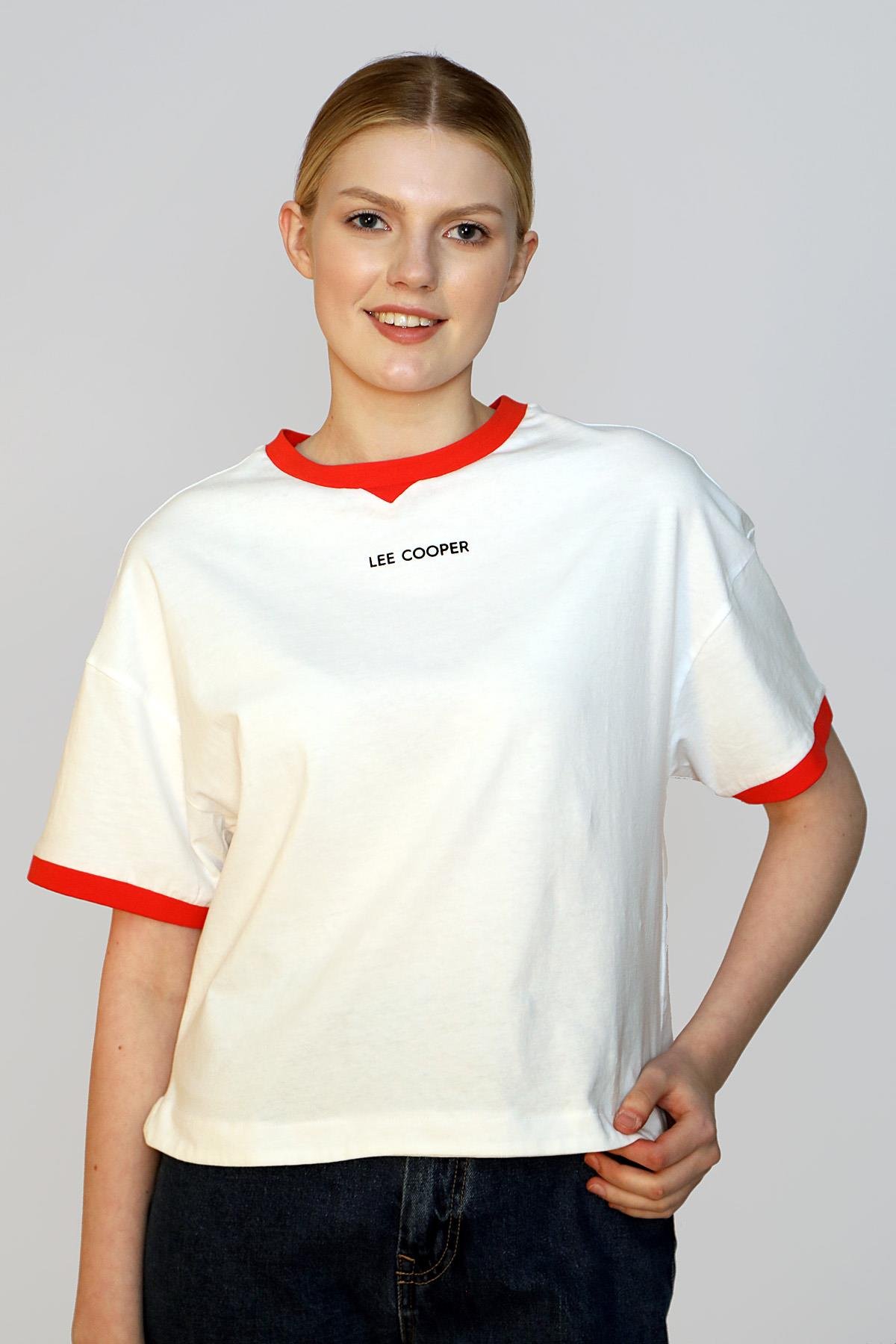 Brıana Kadın O Yaka T-Shırt Beyaz