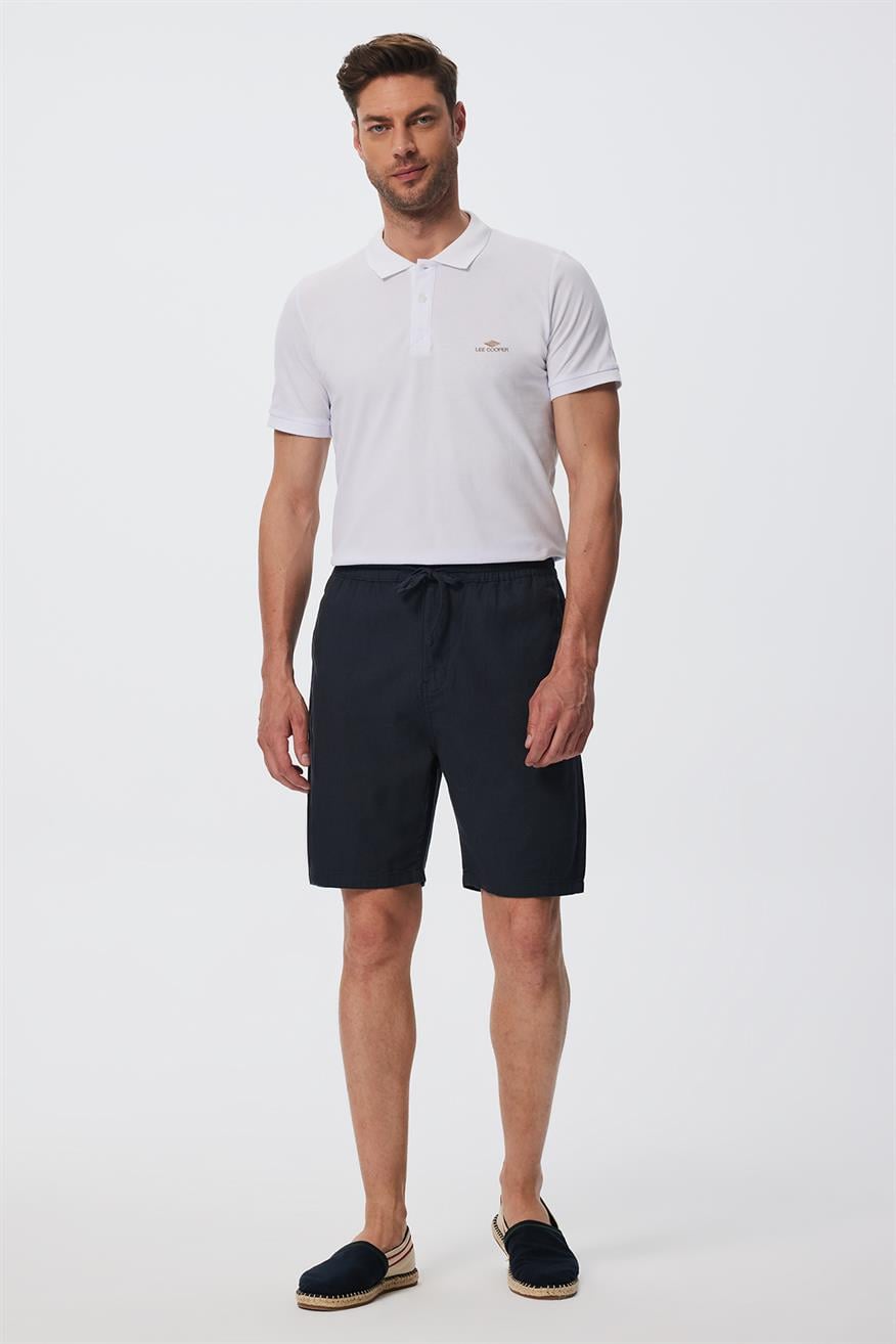 Burf Erkek Dokuma Şort K. İndigo