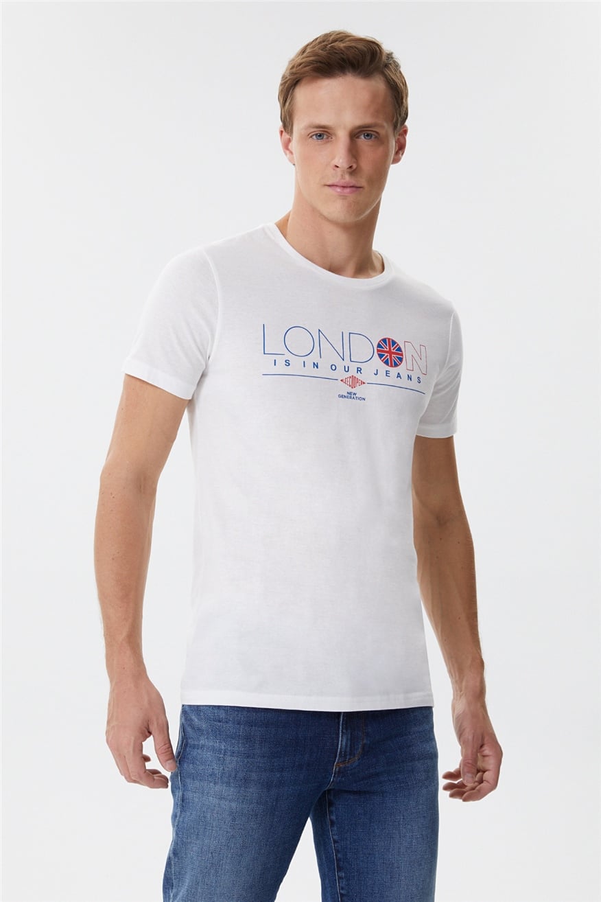 CEDRIC ERKEK O YAKA T-SHIRT