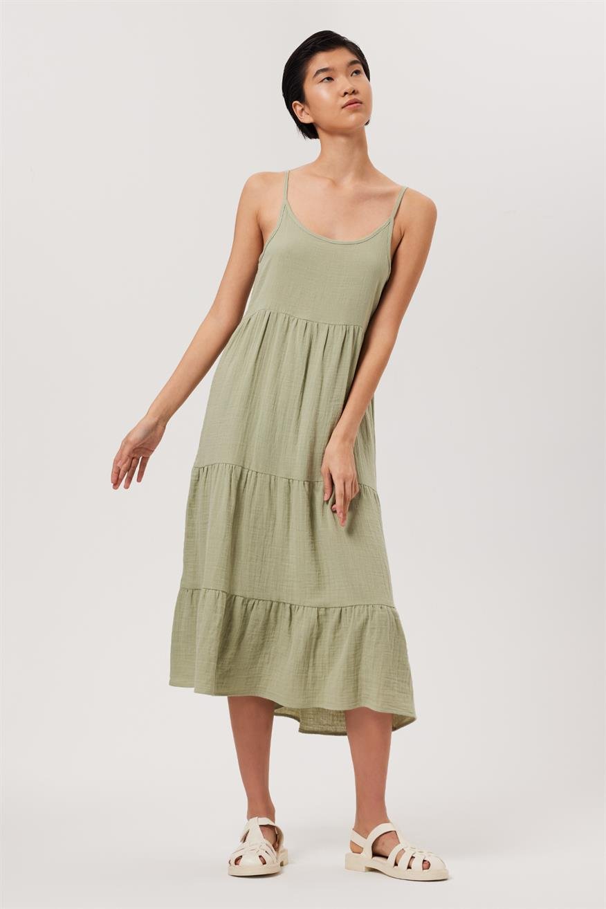 CERYS KADIN DOKUMA ELBİSE