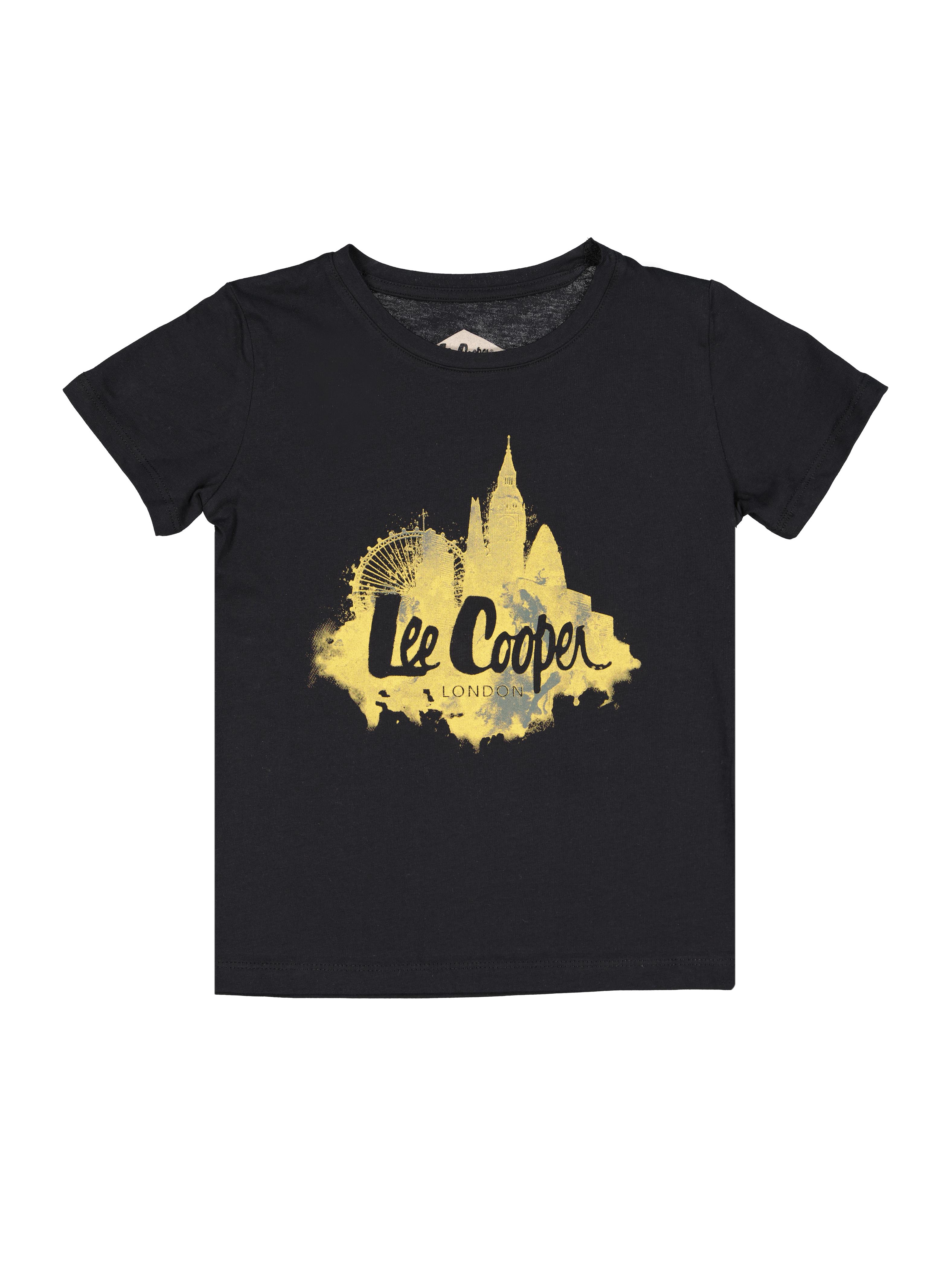 Chateau Erkek Çocuk Bisiklet Yaka T-Shirt Siyah