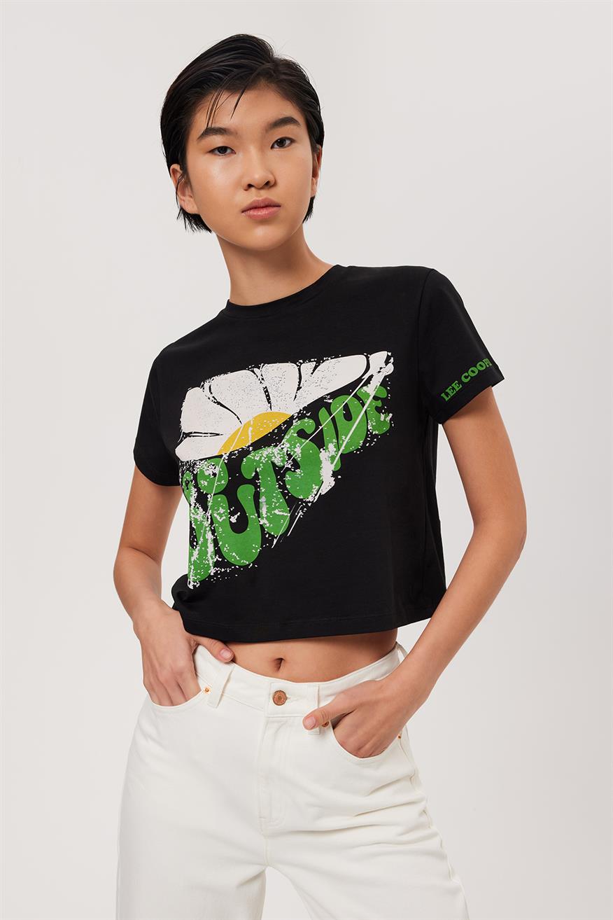CODE KADIN O YAKA T-SHIRT