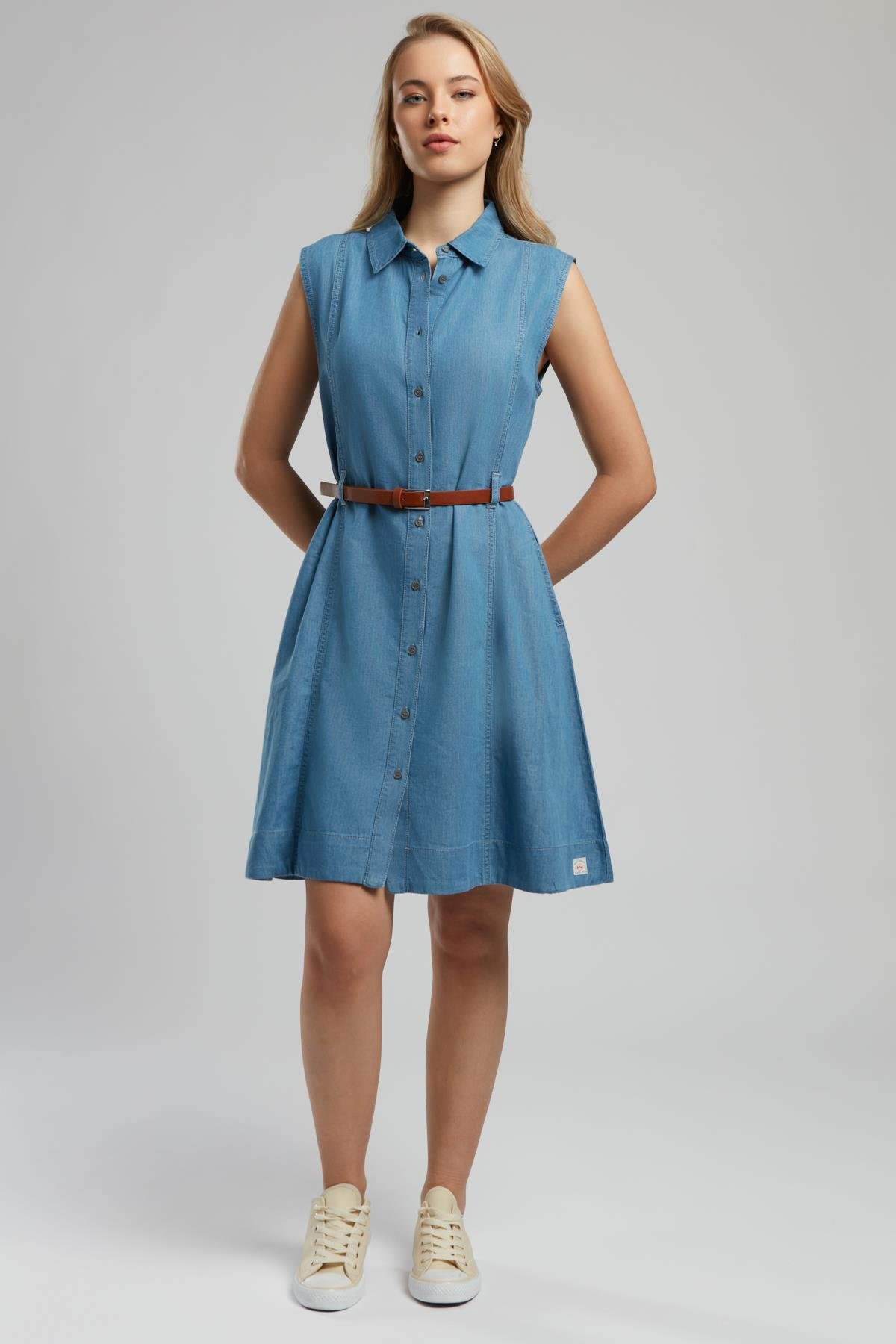 Coty Kadın Jean Elbise