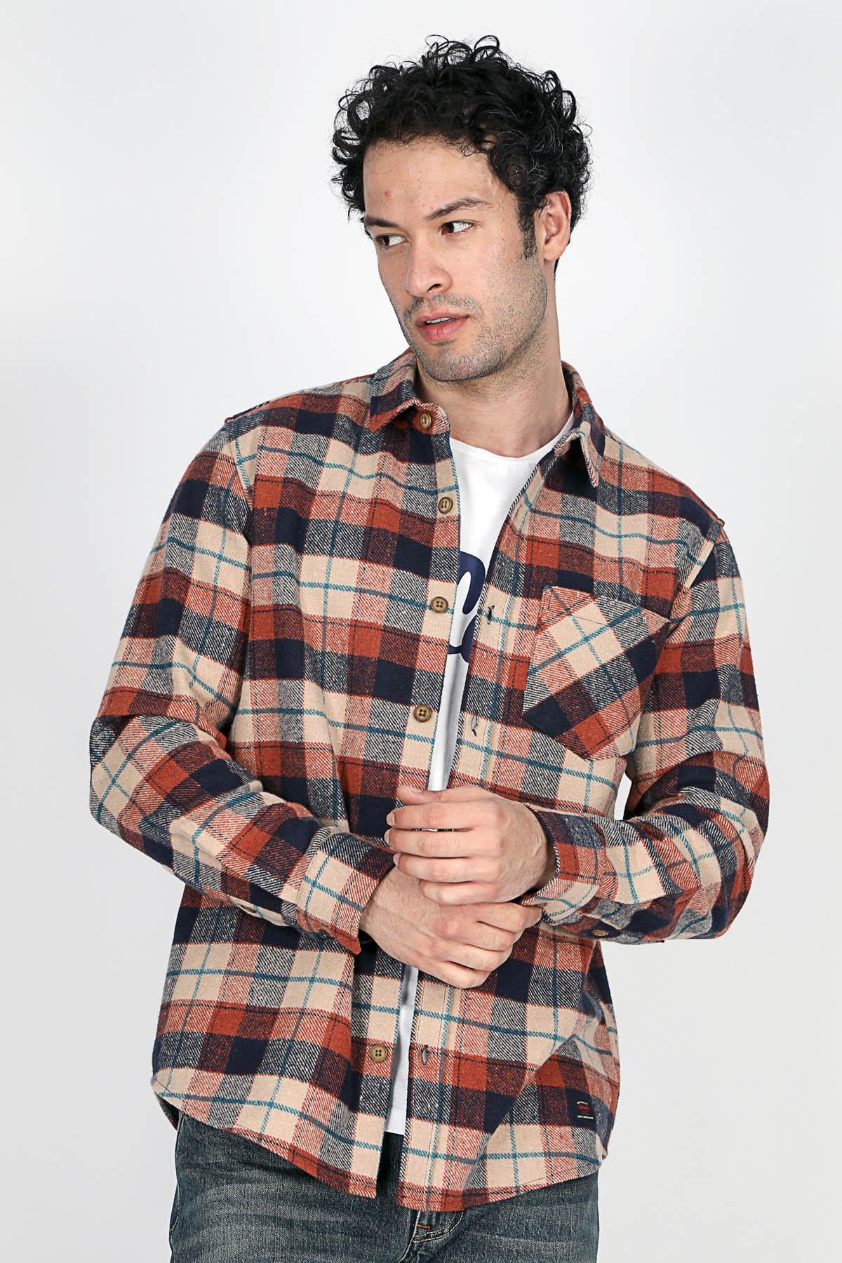 CRUZ ERKEK DOKUMA U.KOL GÖMLEK