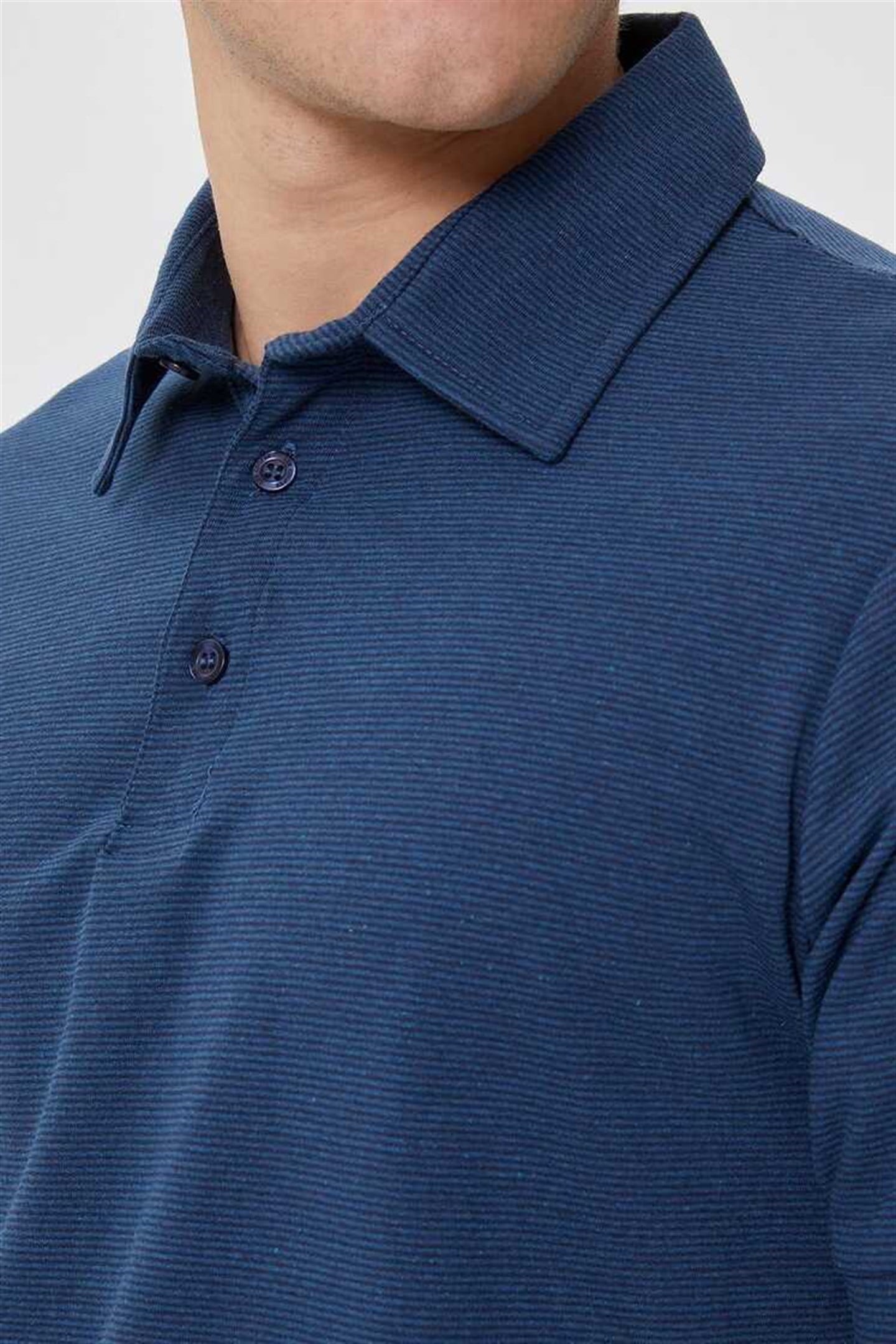Daker Erkek Polo Yaka T-Shirt İndigo