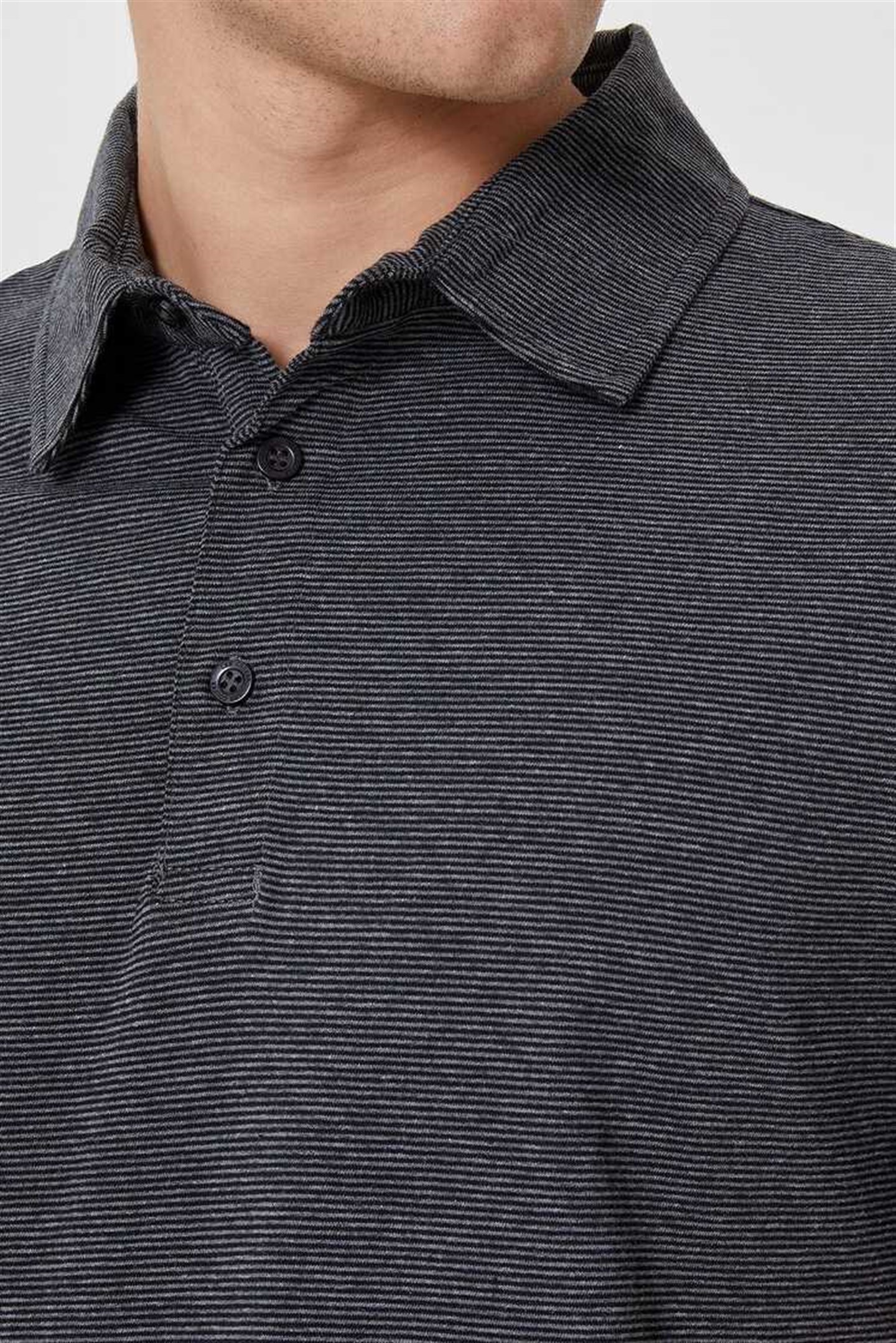 Daker Erkek Polo Yaka T-Shirt Antrasit
