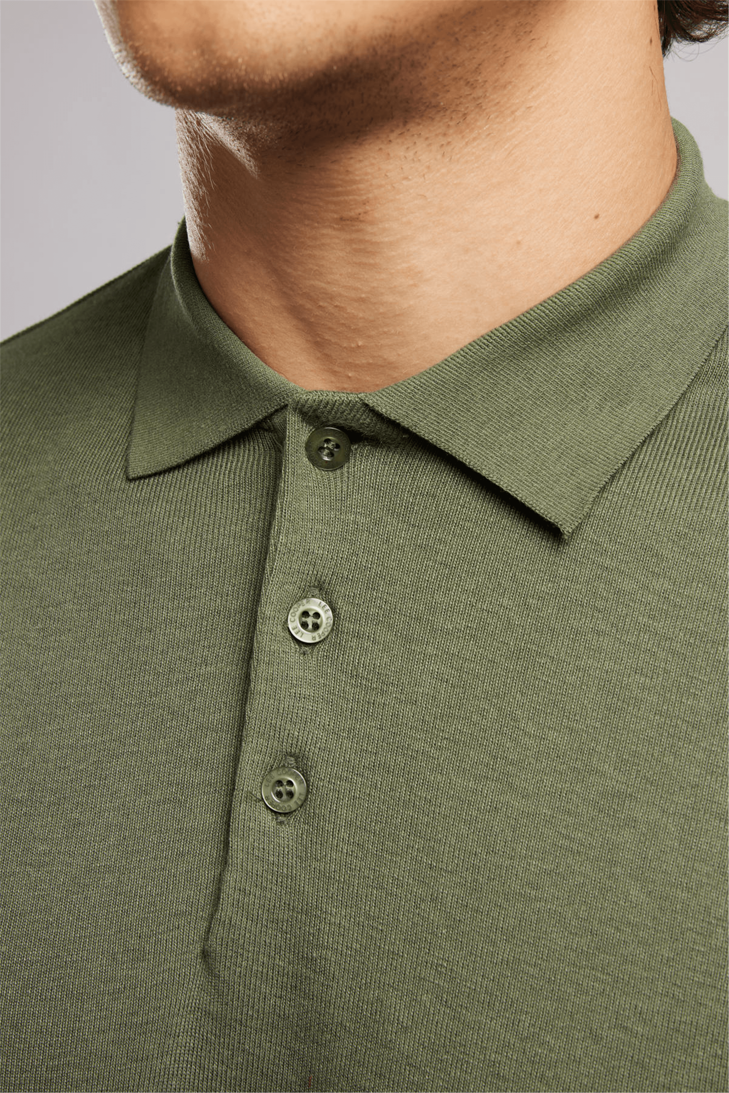DENISE Erkek Regular Fit Basic Polo Yaka T-Shirt Yeşil