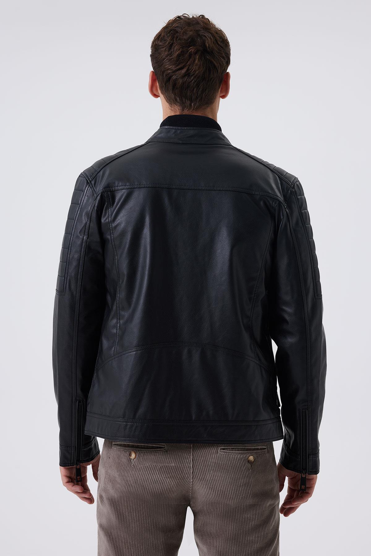 Derıc Erkek Slim Fit Mont Siyah