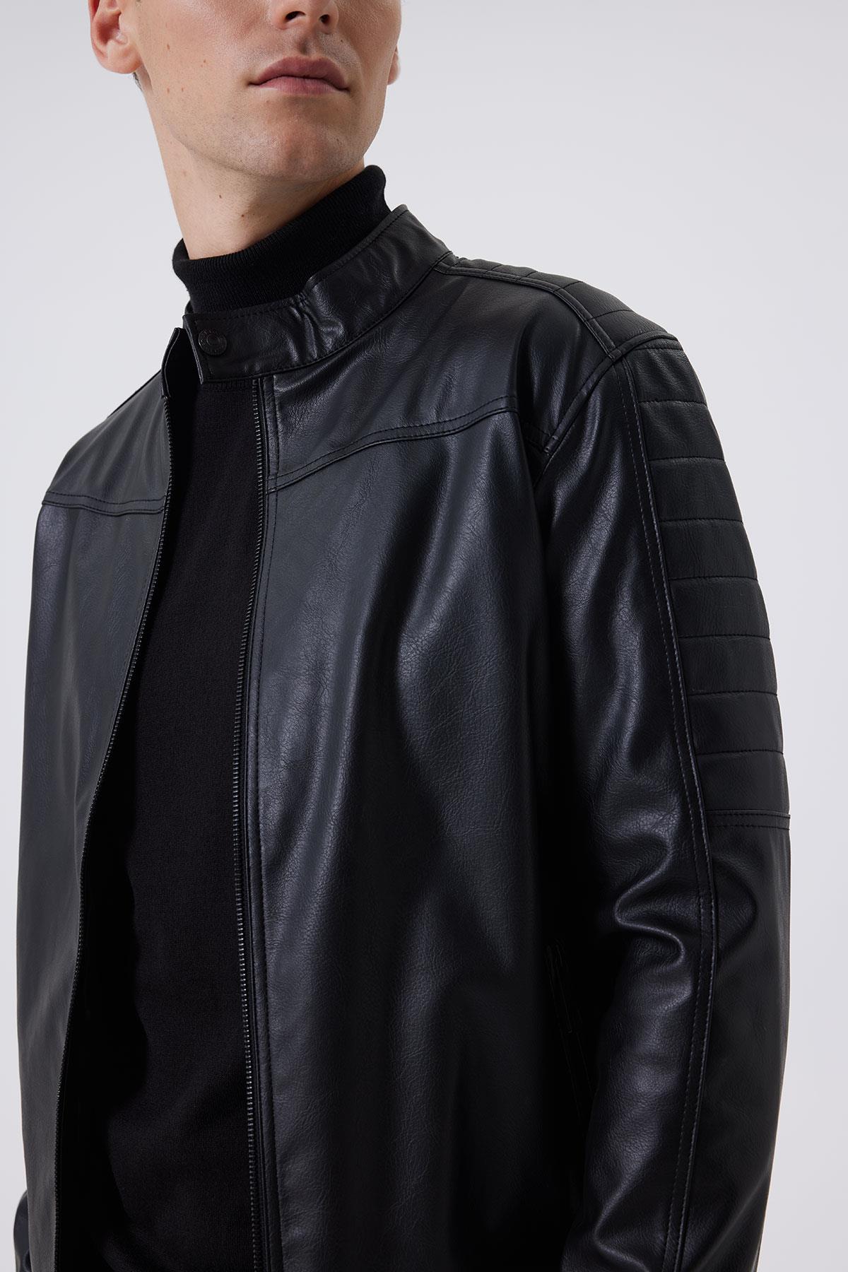 Derıc Erkek Slim Fit Mont Siyah