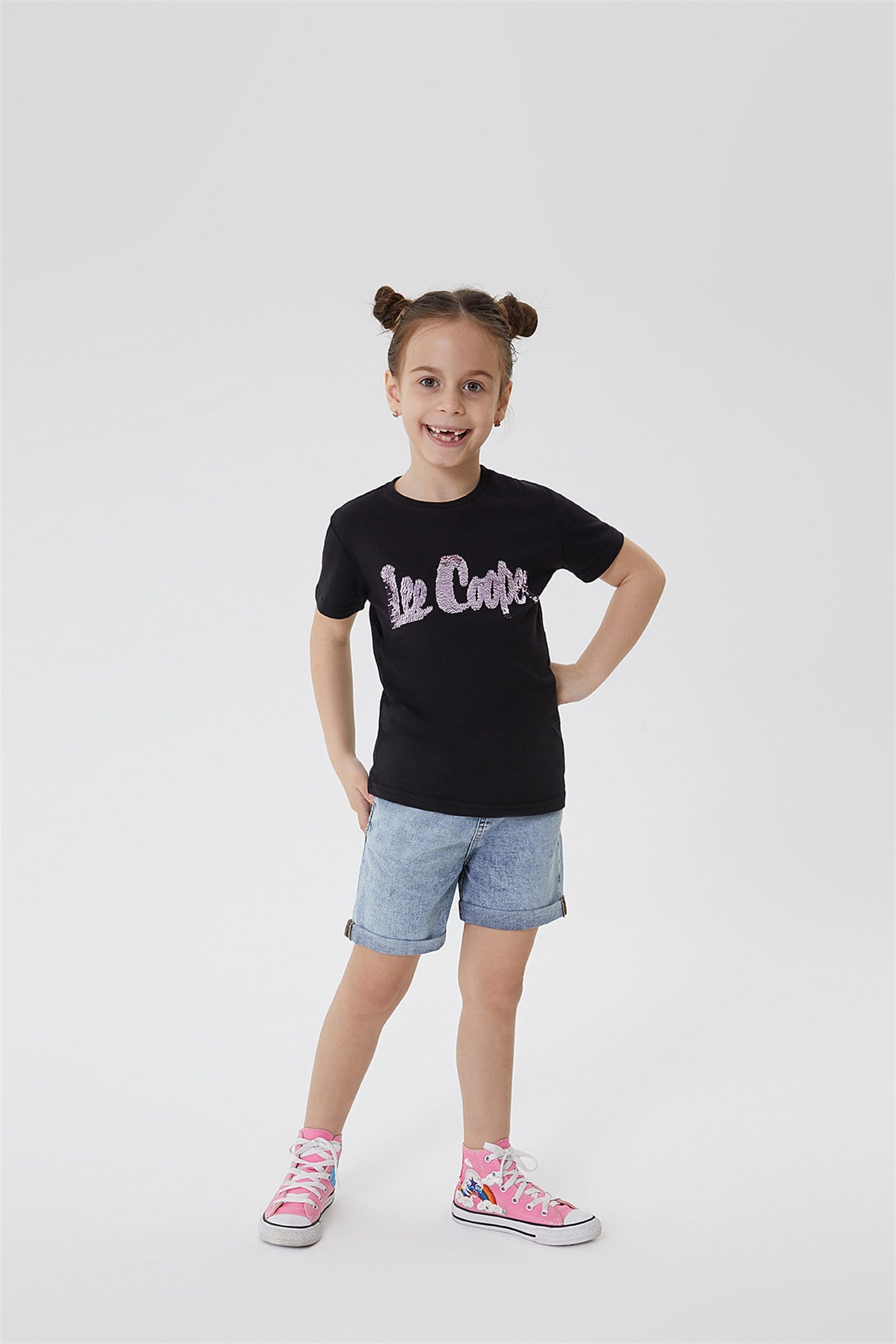 DIAMOND BLUR KIZ ÇOCUK T-SHIRT