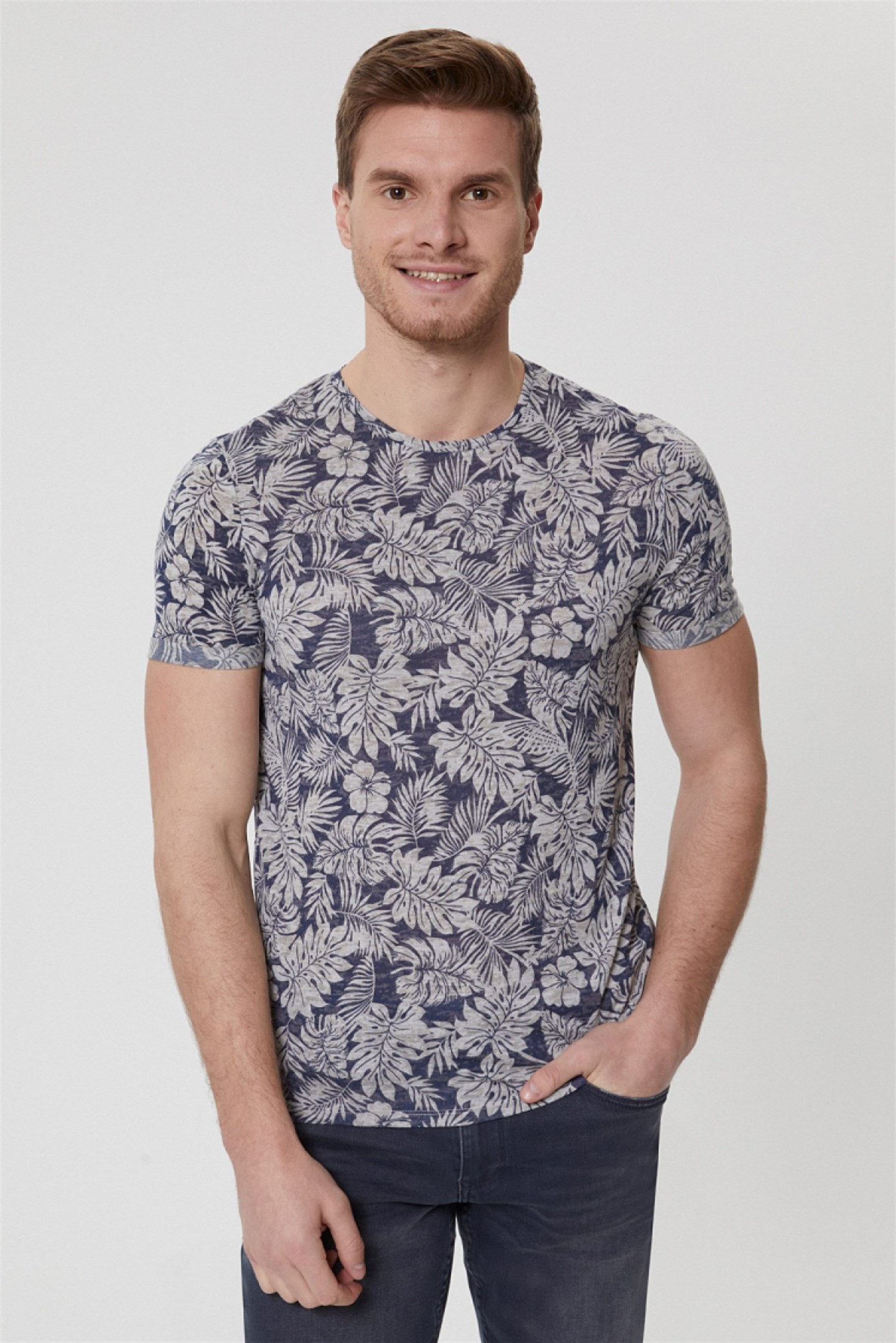 DRAKE ERKEK O YAKA T-SHIRT