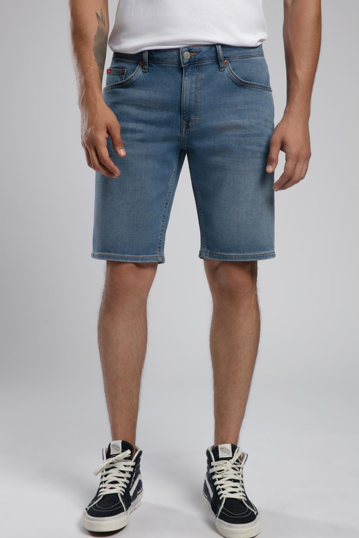 Elyo 7 Erkek Jean Şort