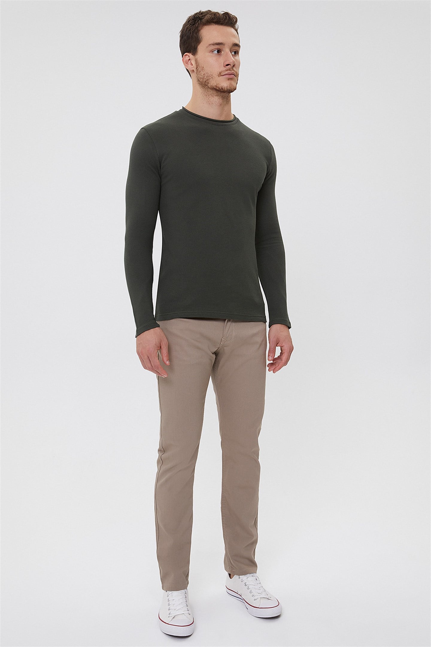 ELIAS ERKEK O YAKA SWEATSHIRT