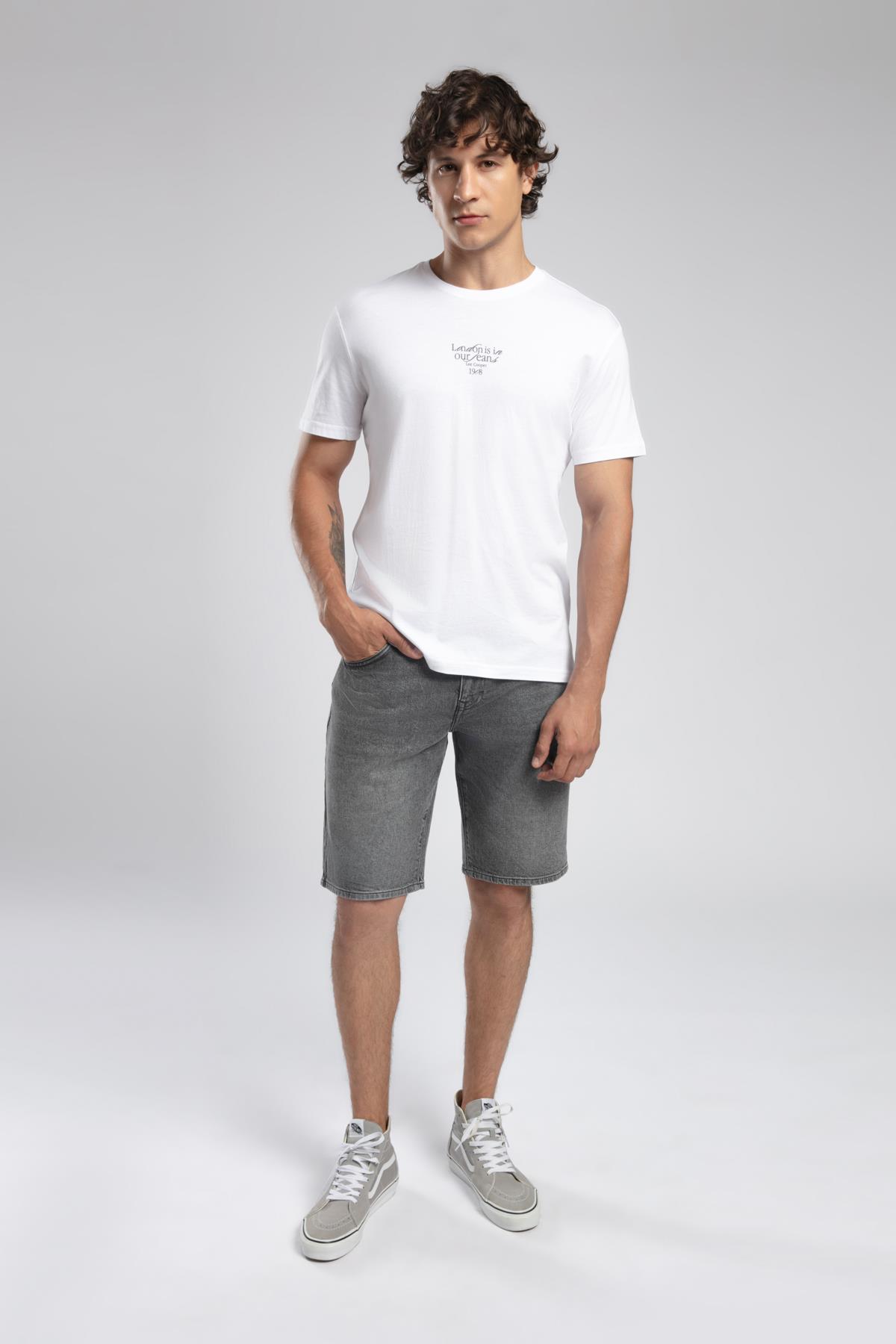 Elyo 6 Erkek Jean Şort