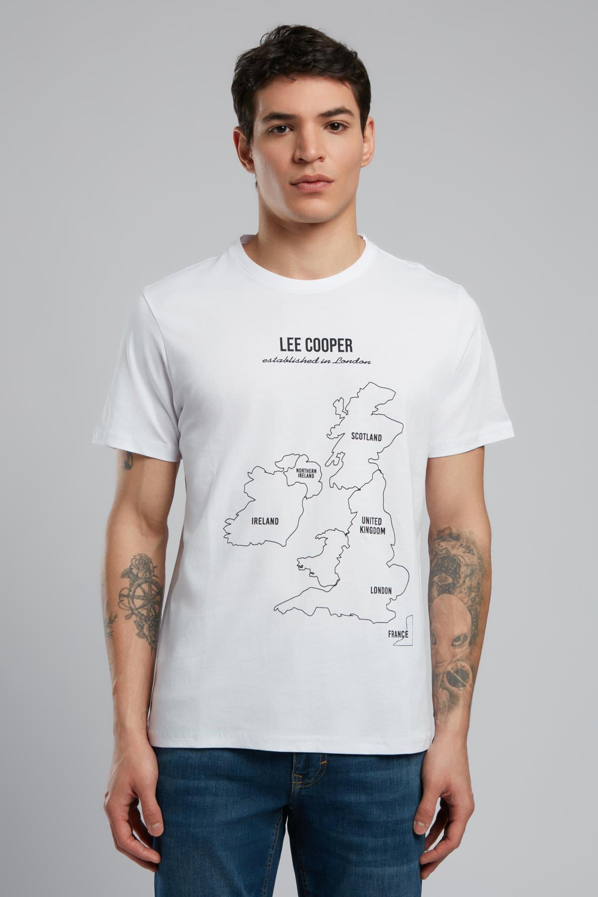 England Erkek O Yaka T-Shirt