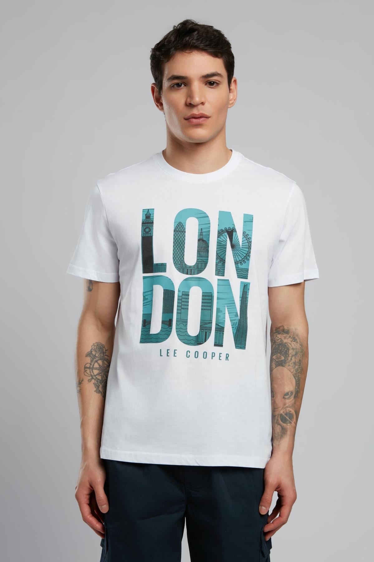 Enzio Erkek O Yaka T-Shirt