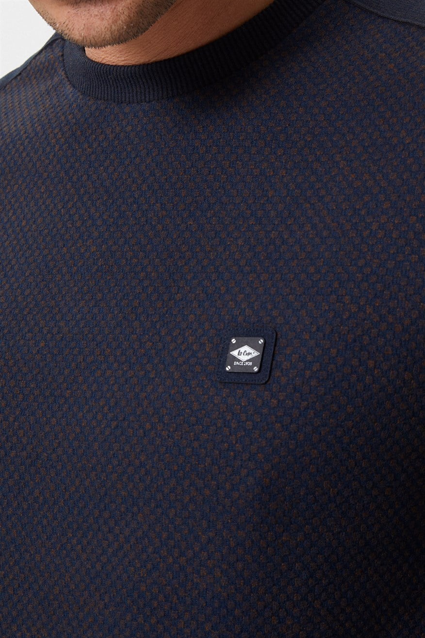 Ethan Erkek O Yaka Sweatshirt Kahve-Karamel