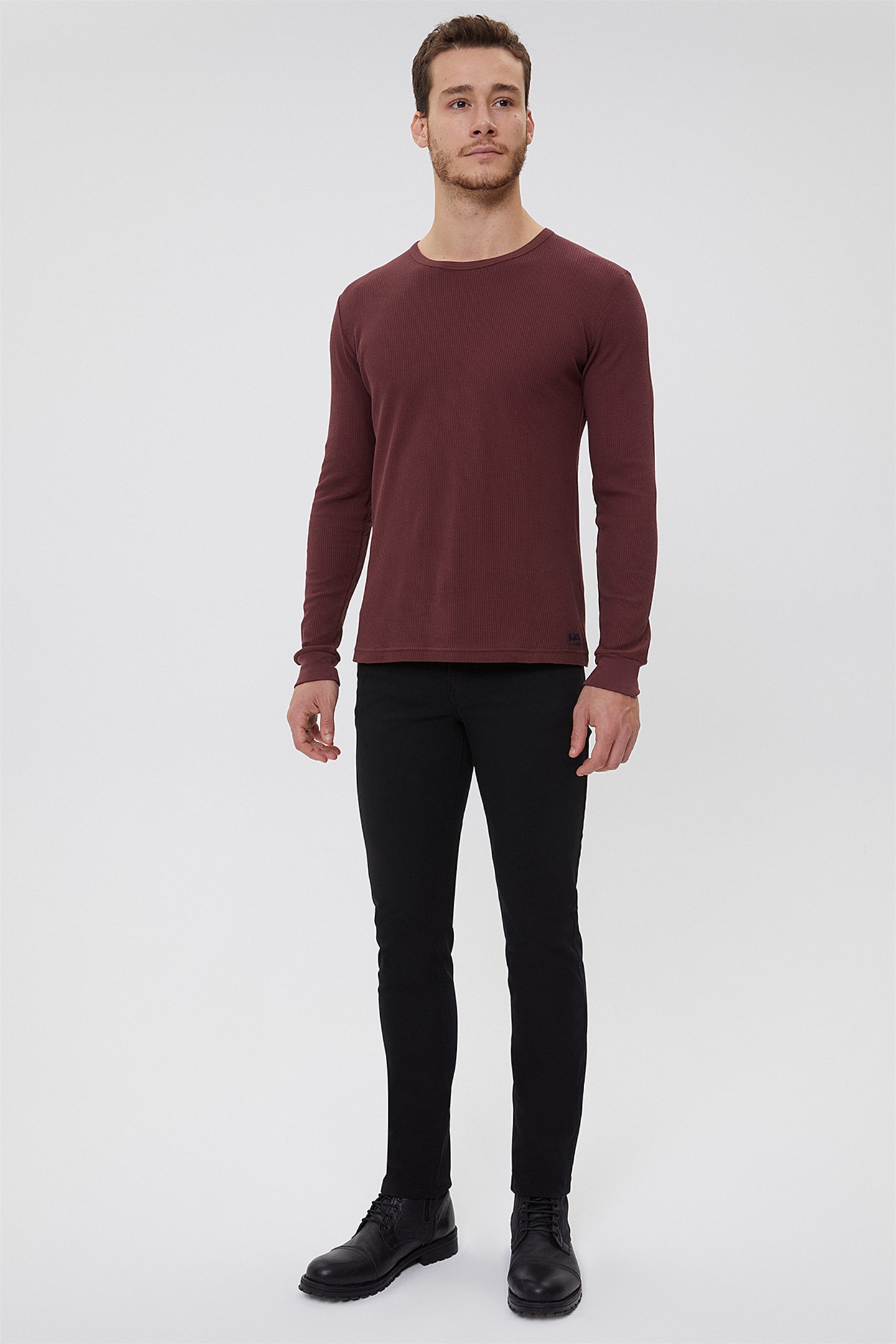 FLAME ERKEK O YAKA SWEATSHIRT