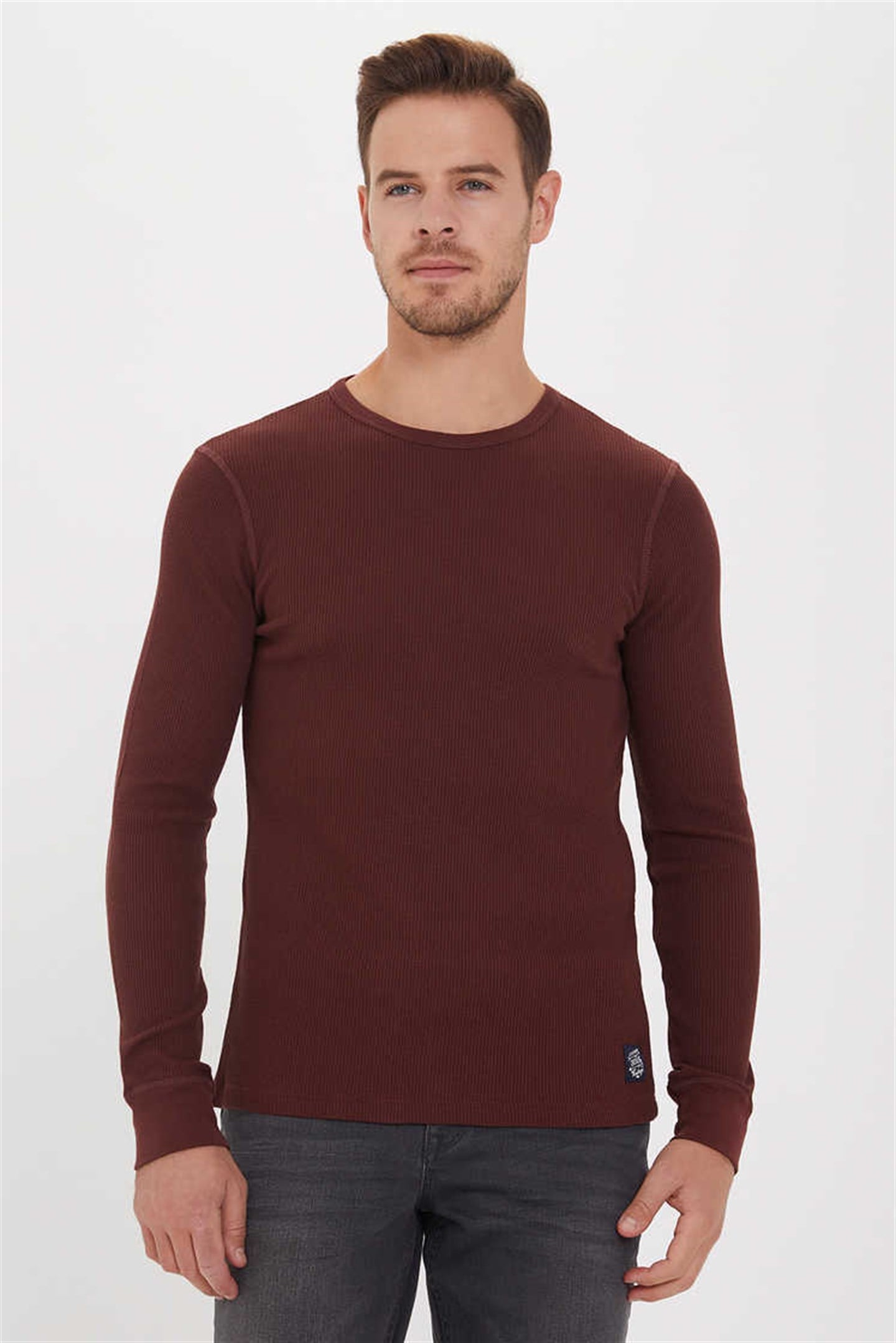 FLAME ERKEK O YAKA SWEATSHIRT