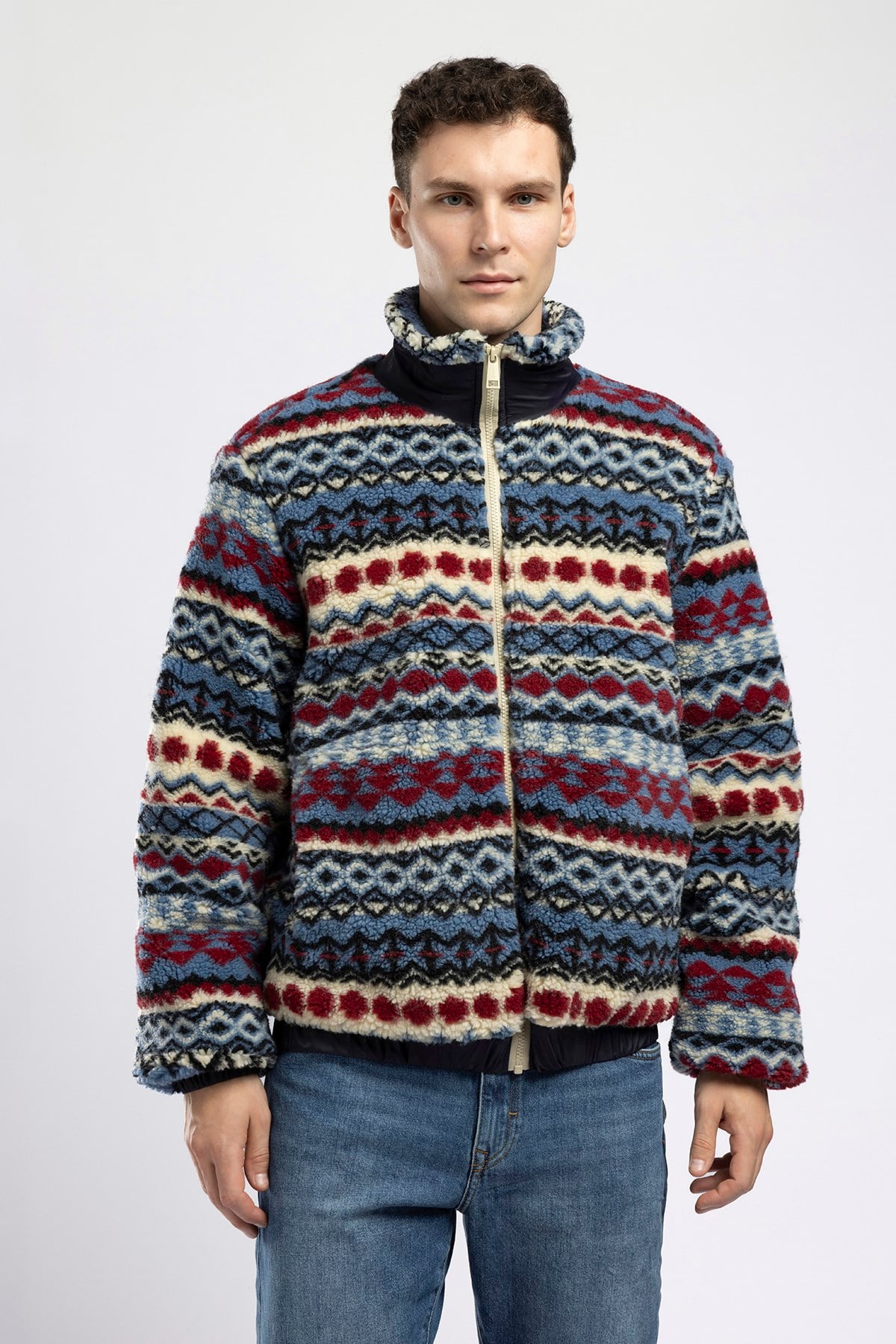 FOEX ERKEK DİK YAKA POLAR MONT