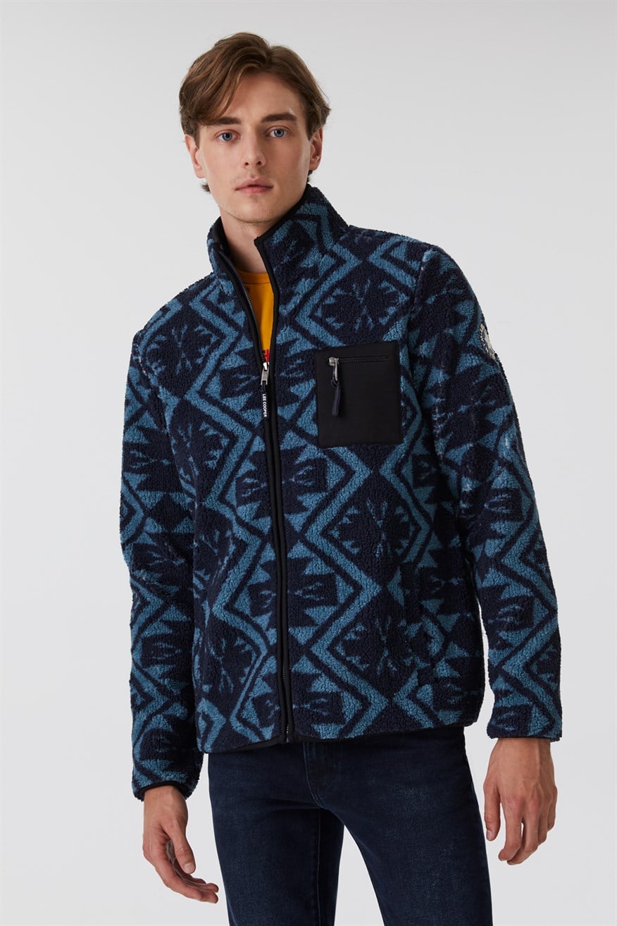 FOLK ERKEK YARIM FERM. SWEATSHIRT