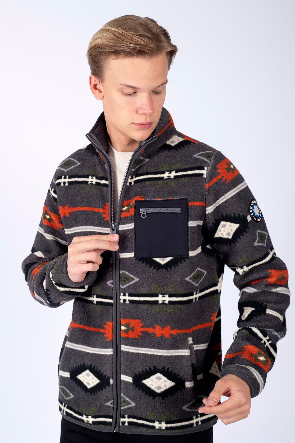 FOLKS ERKEK YARIM FERM. SWEATSHIRT