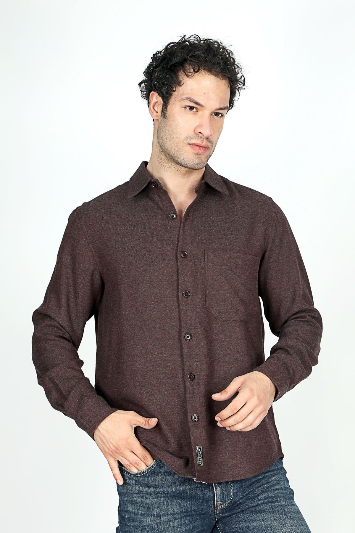 FRANCIS ERKEK DOKUMA U.KOL GÖMLEK