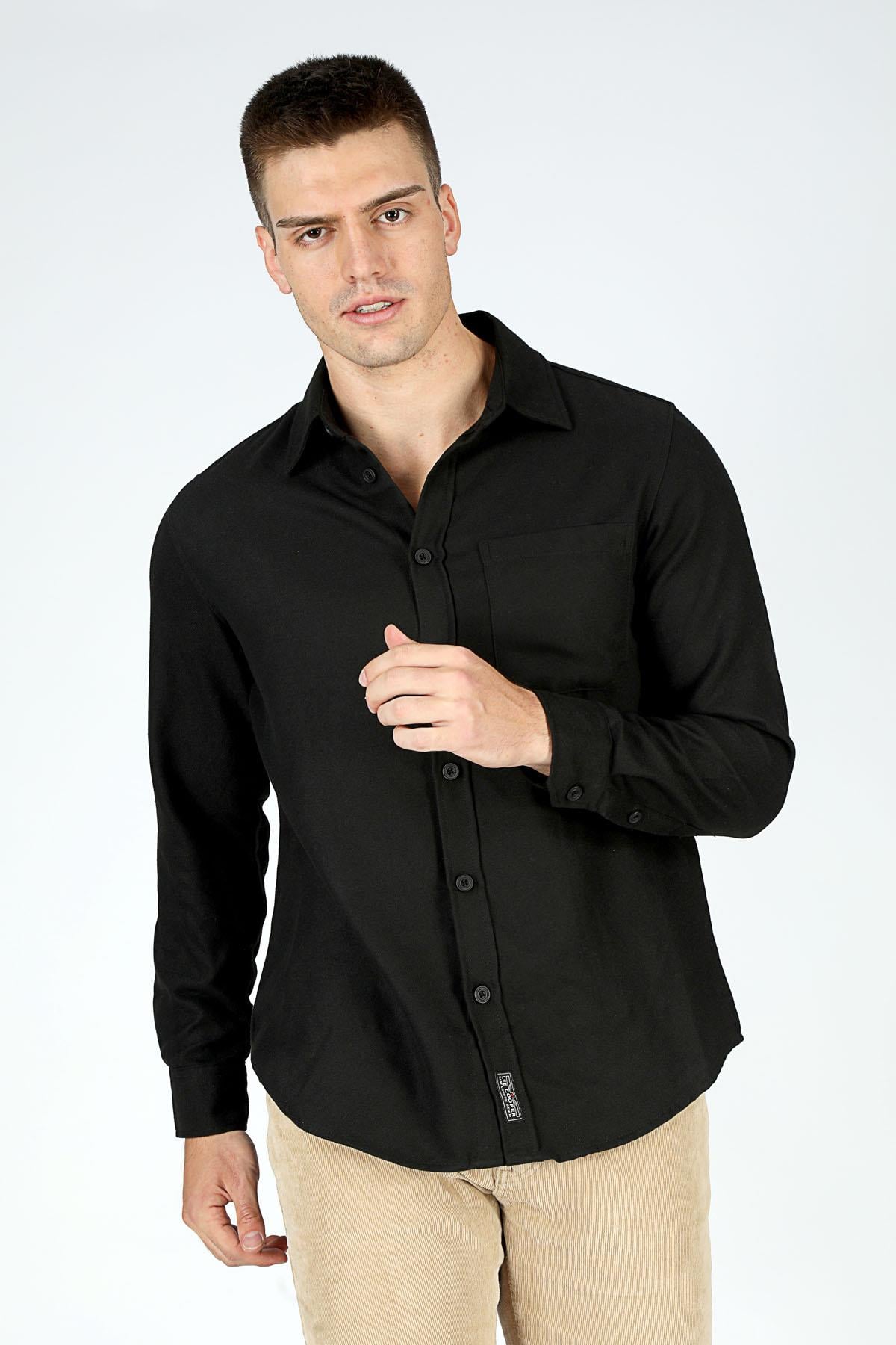 FRANCIS ERKEK DOKUMA U.KOL GÖMLEK