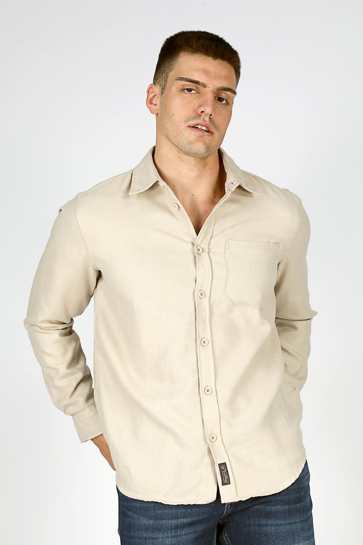 FRANCIS ERKEK DOKUMA U.KOL GÖMLEK