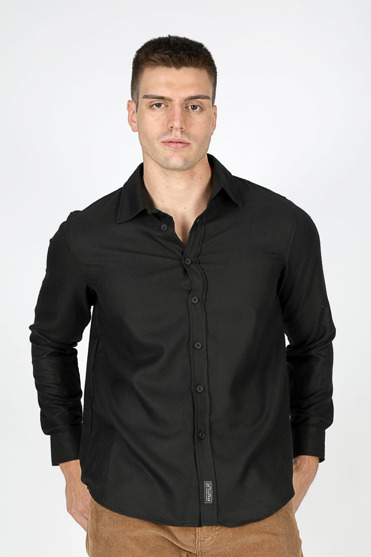 FRANS ERKEK DOKUMA U.KOL GÖMLEK