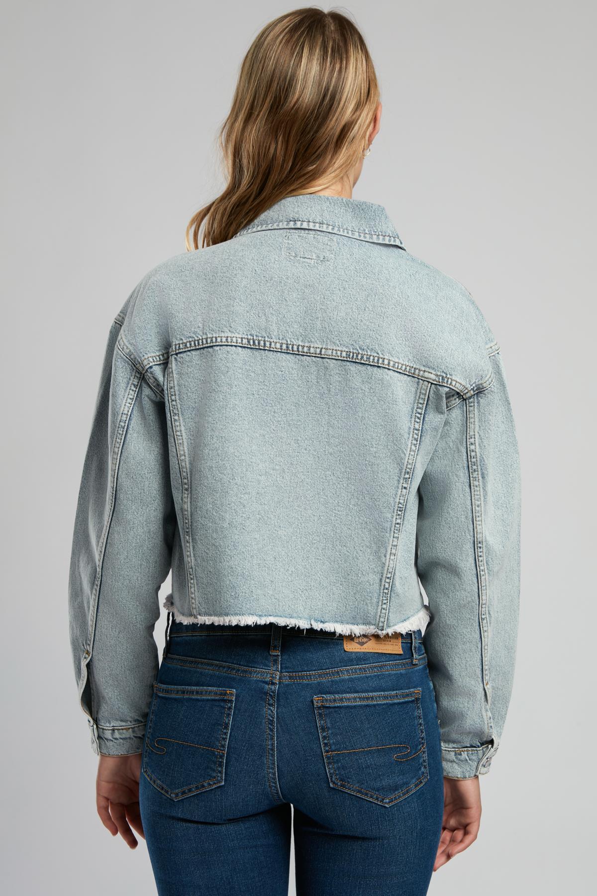 Freya Kadın %100 Pamuk Jean Ceket Denim