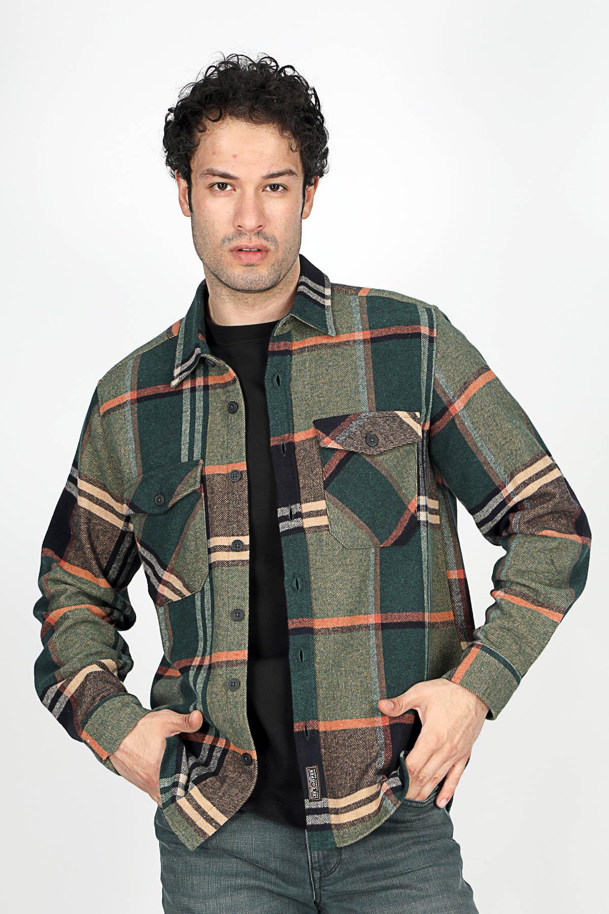 GALVIN ERKEK DOKUMA U.KOL GÖMLEK