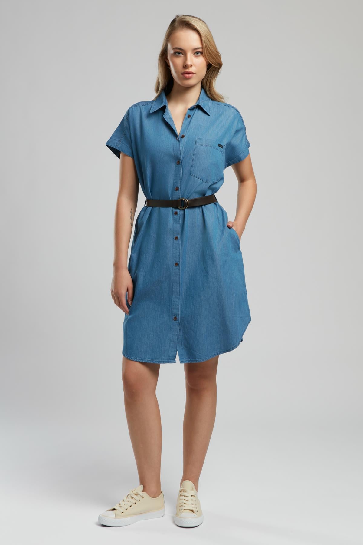 Harm Kadın Jean Elbise