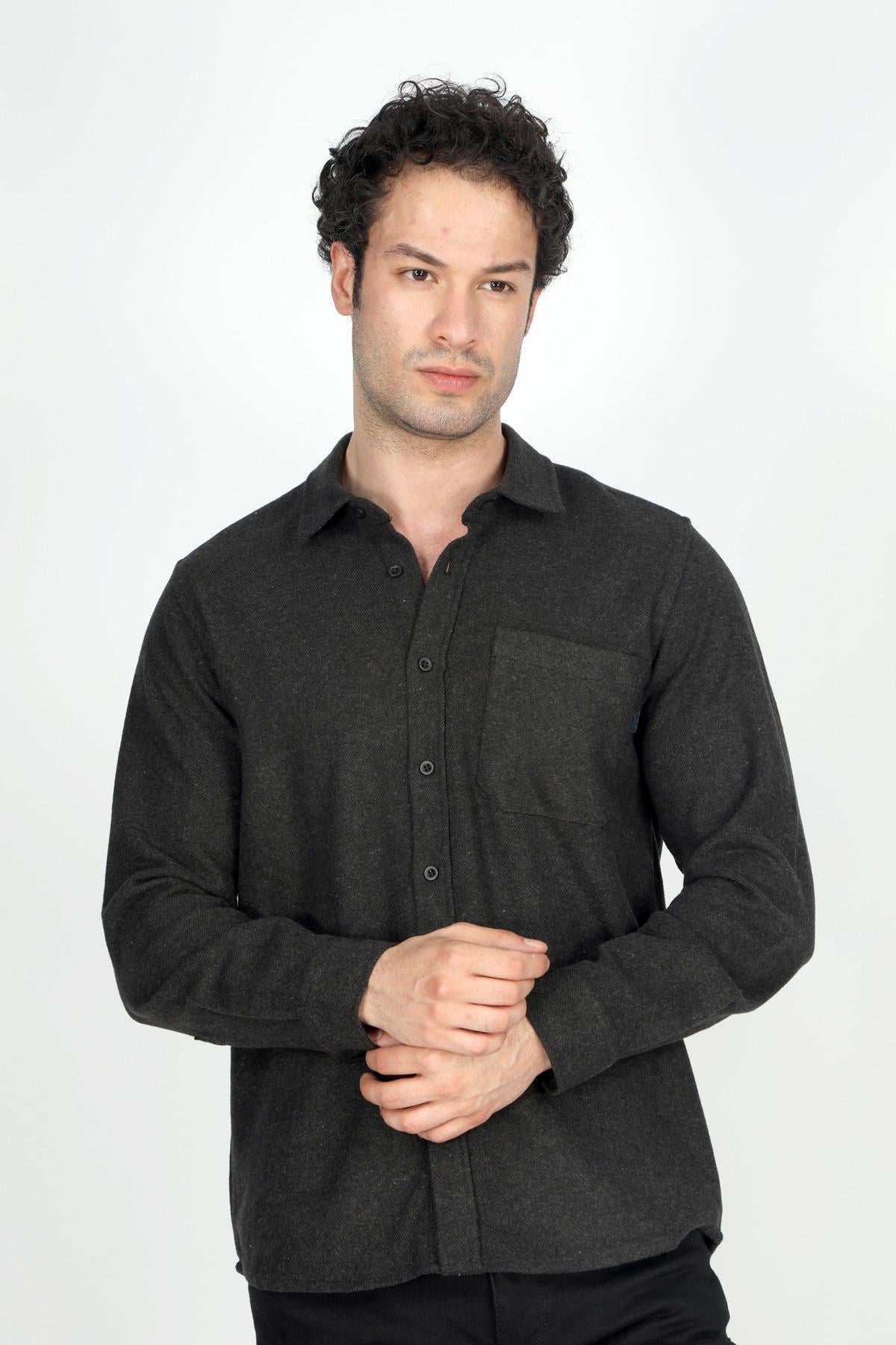 HAROLD ERKEK DOKUMA U.KOL GÖMLEK