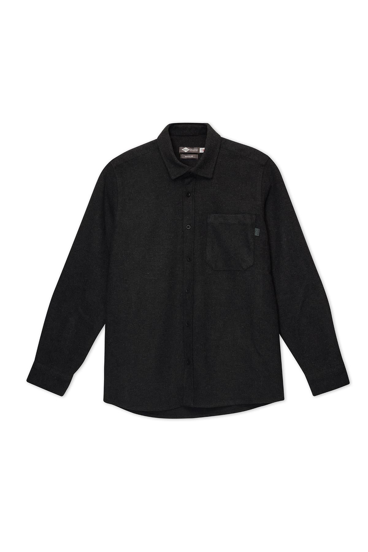 Harold Erkek Gömlek Koyu Antrasıt