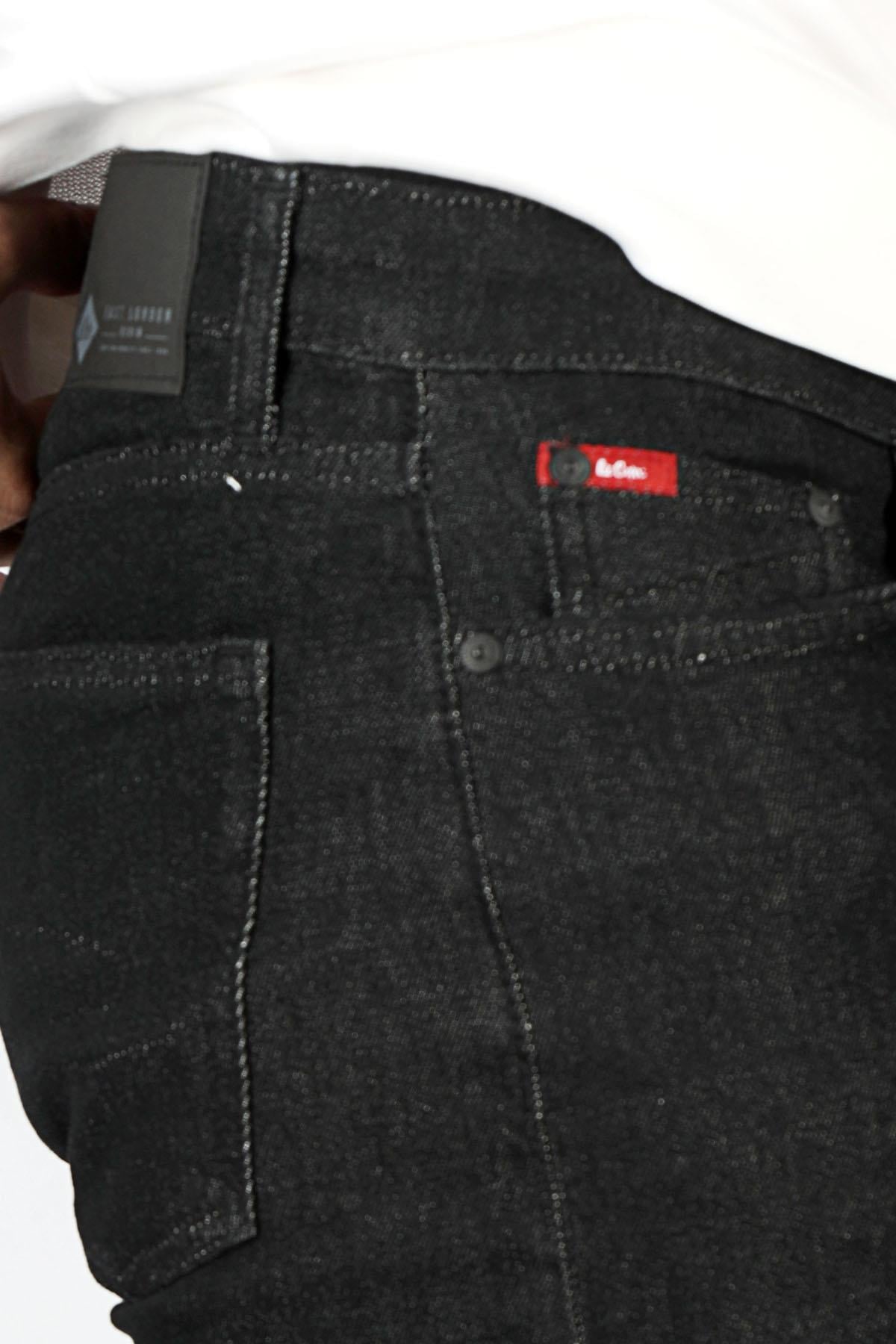 Harry Erkek Straıght Normal Kesim Normal Bel Düz Paça Jean Pantolon Siyah