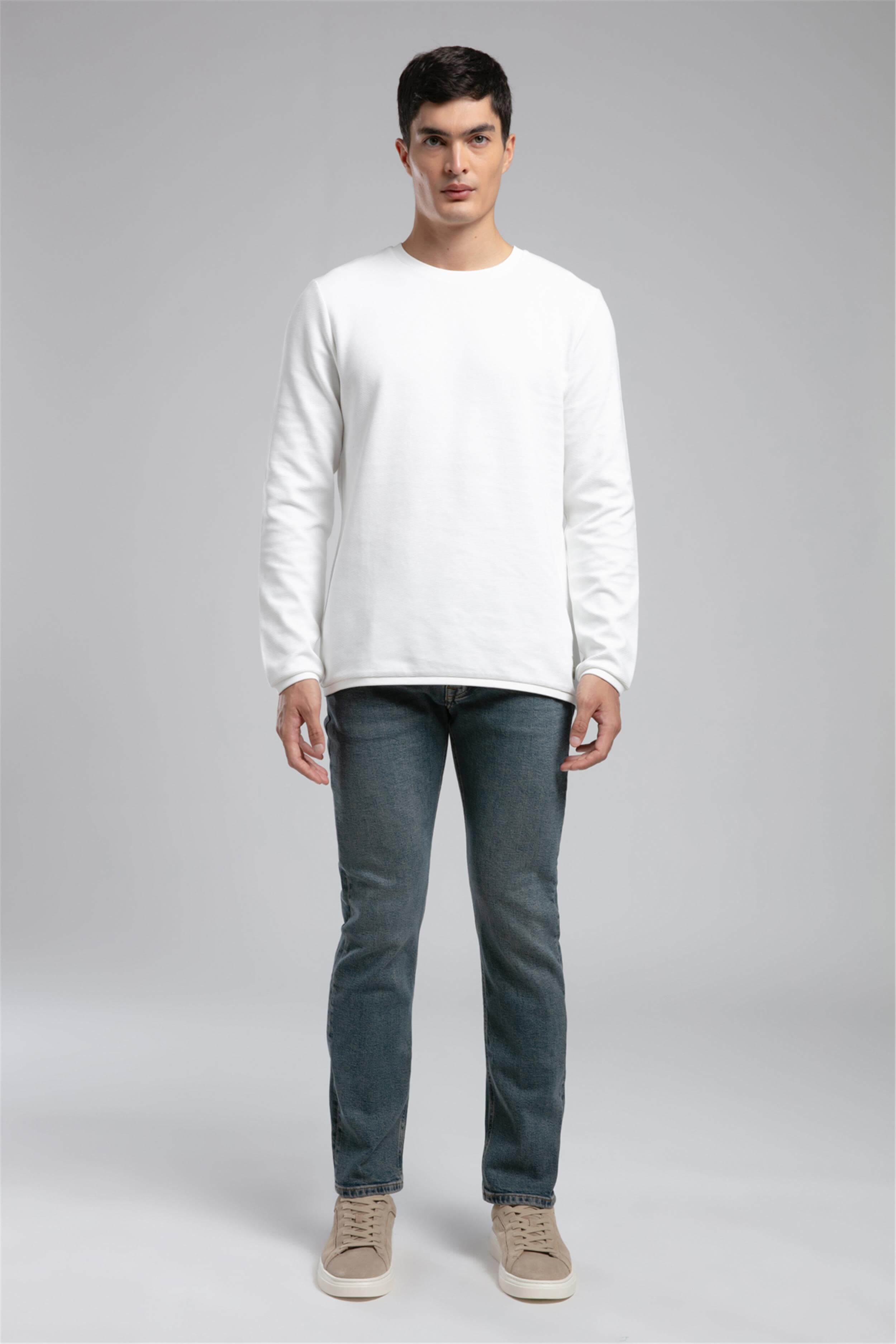 Harry Normal Bel Düz Kesim Düz Paça Mavi Erkek Jean Pantolon