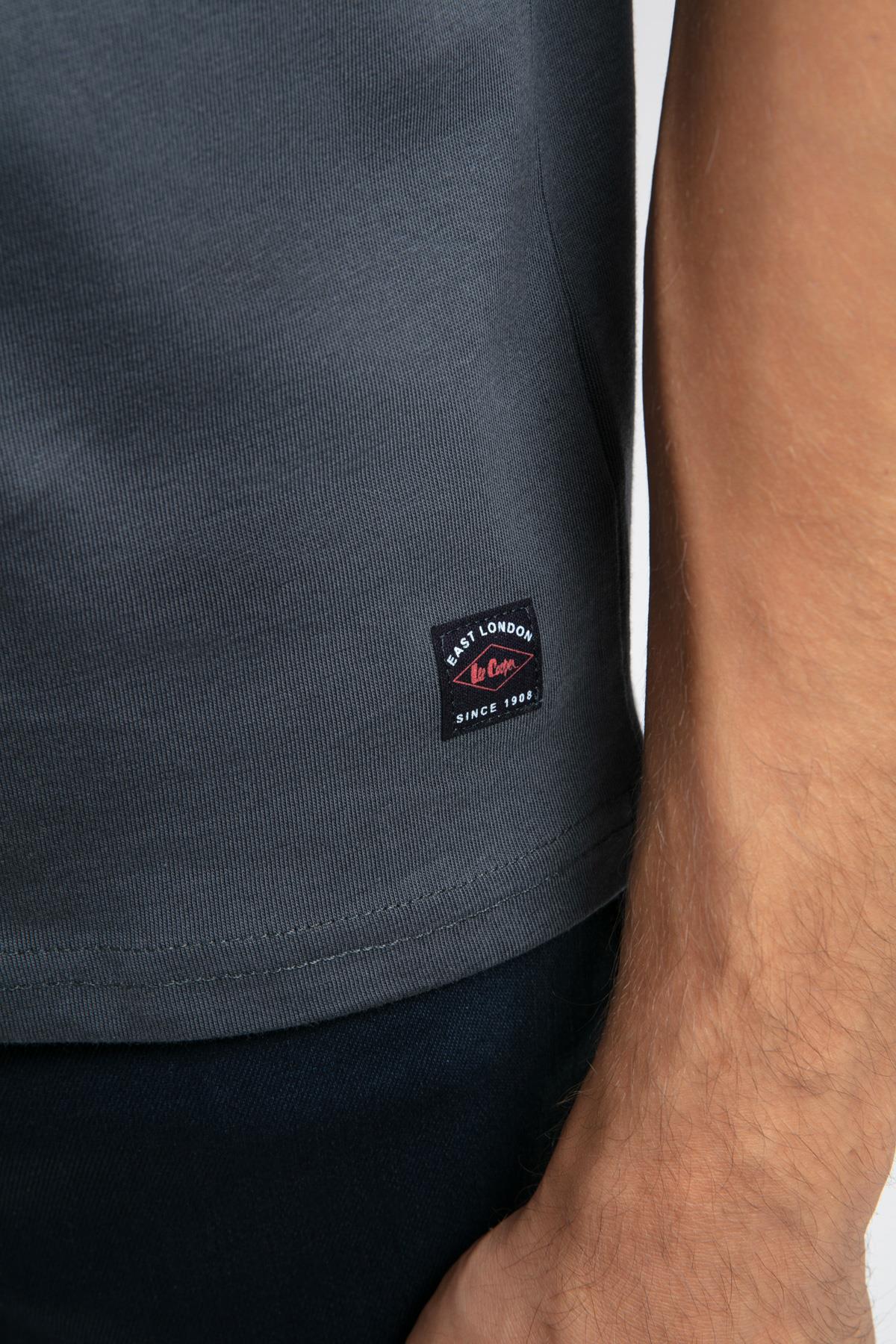 Hevass Erkek O Yaka T-Shirt İndigo