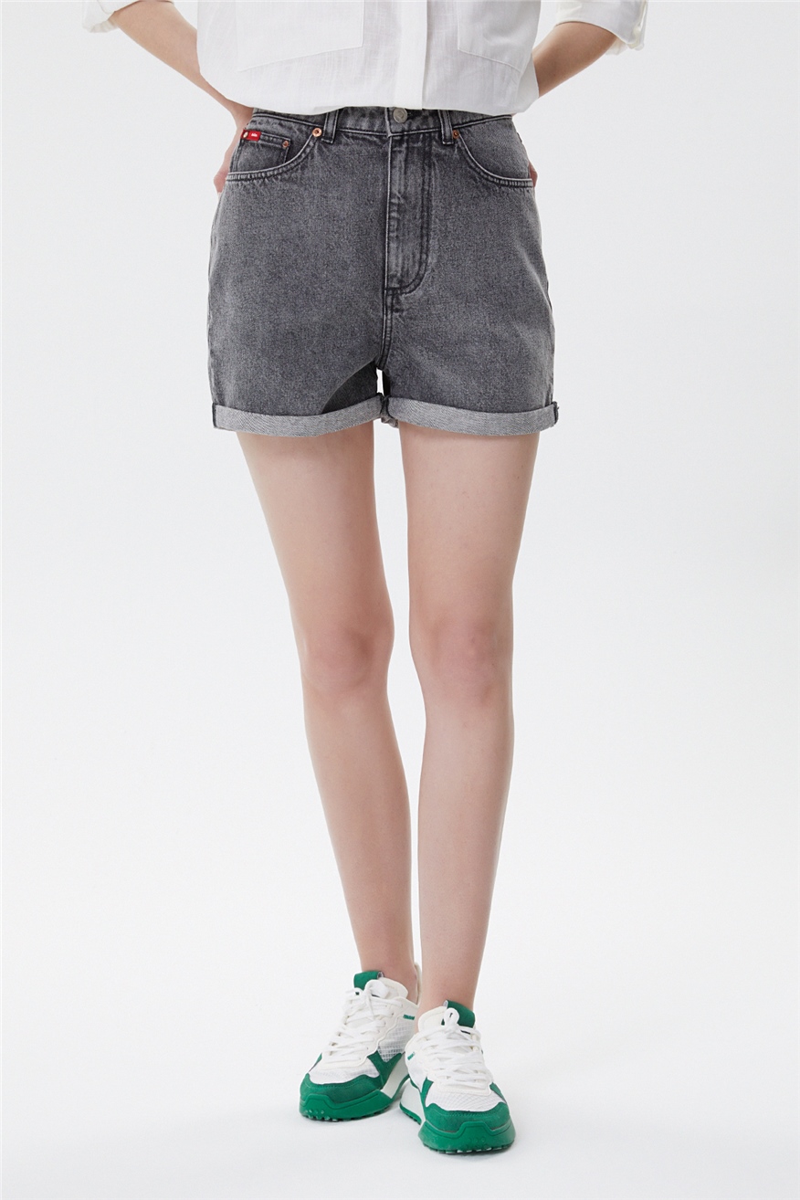 Holly 1 Kadın Jean Şort Denim