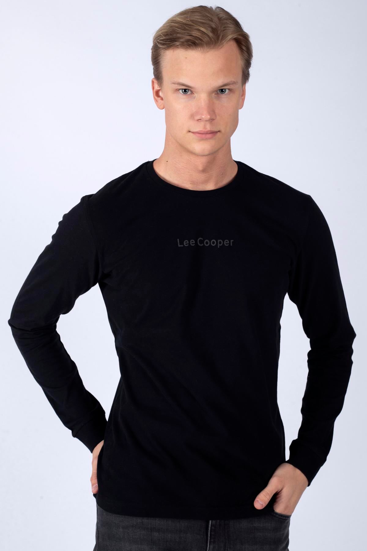 Hugh Erkek U.Kol T-Shırt Siyah 