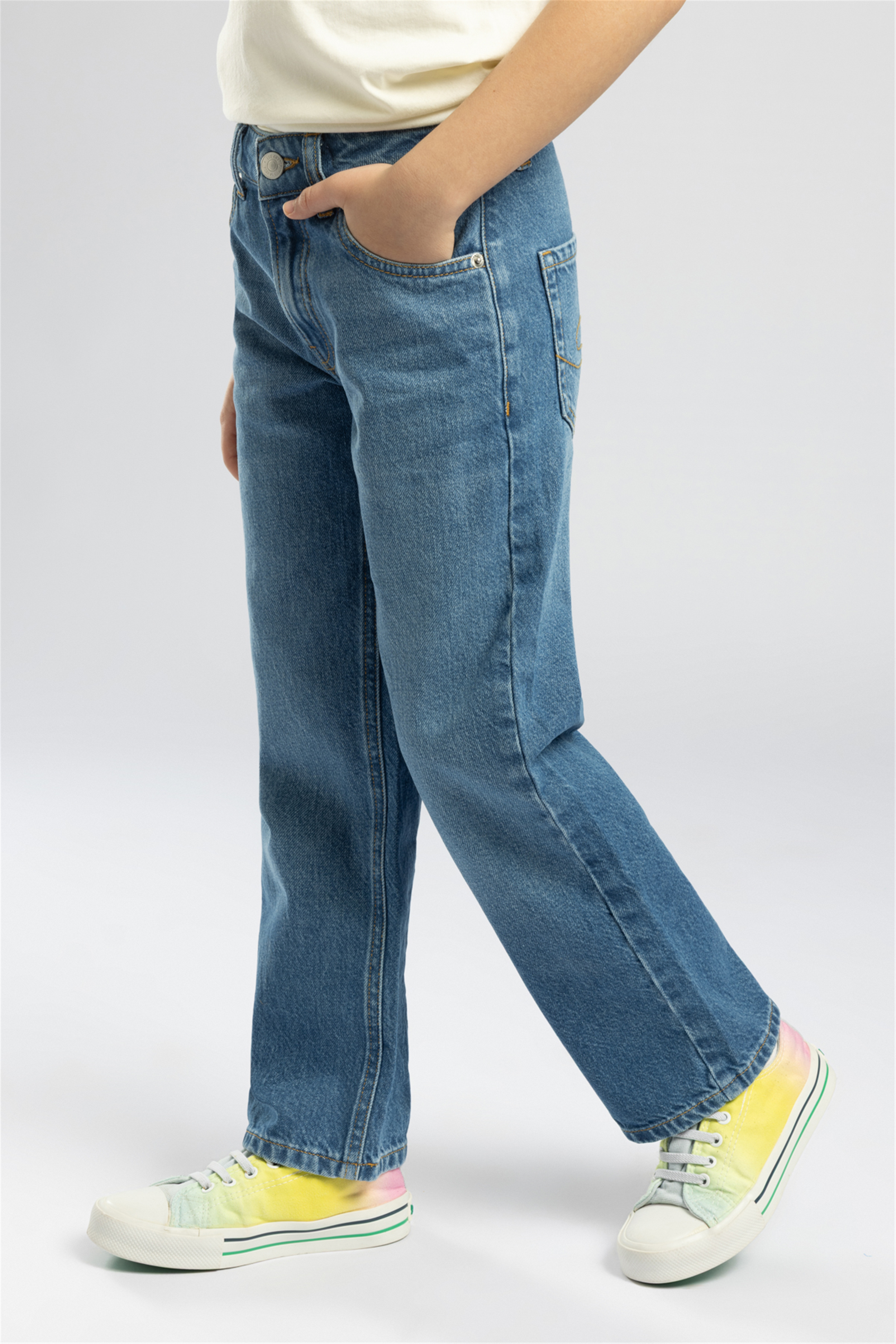 Ice Erkek Çocuk Jean Pantolon Mavi