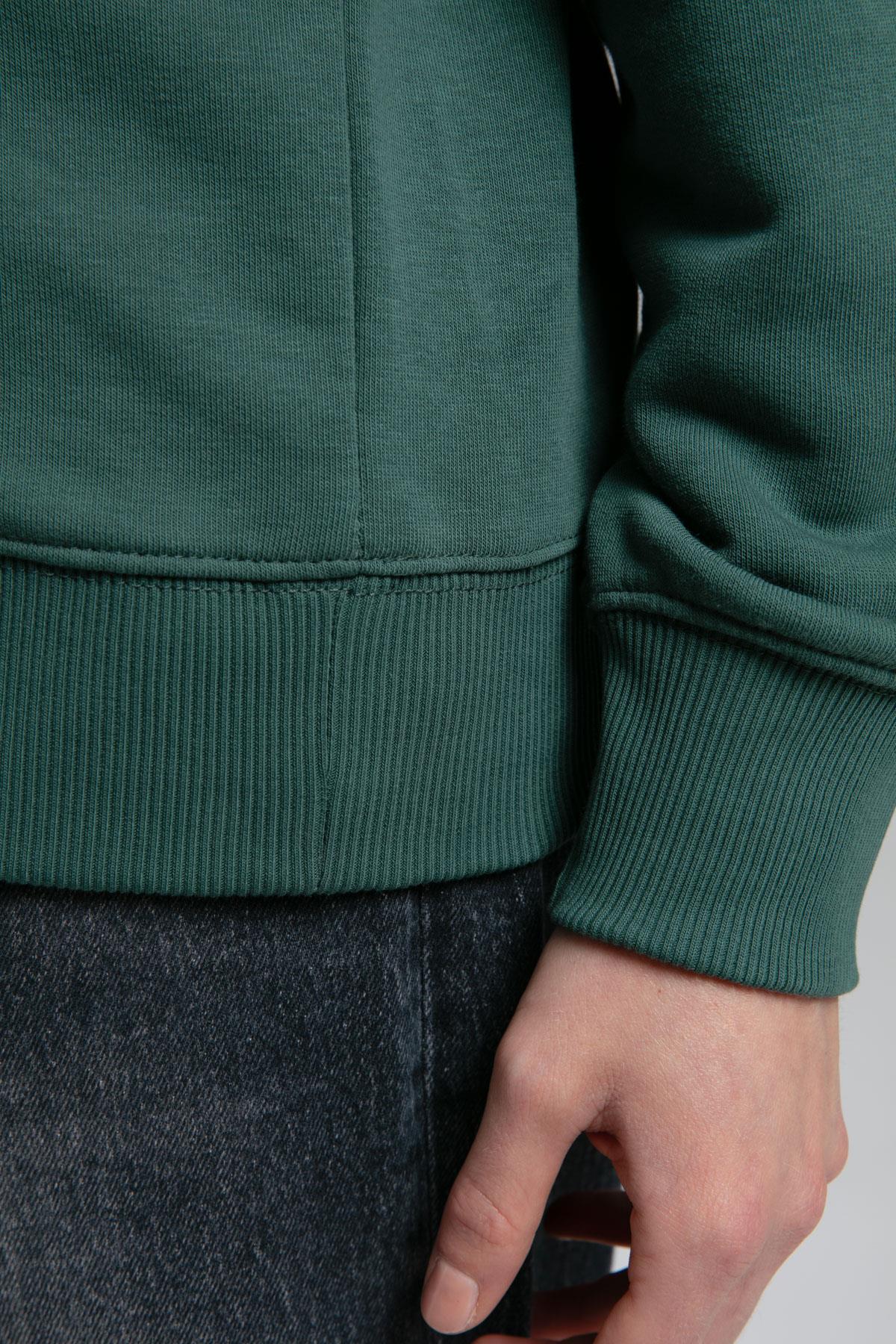 Iona Kadın O Yaka Sweatshirt Zümrüt