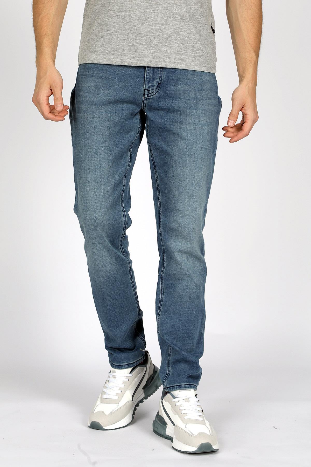 Jack Erkek Jean Pantolon Blue Mıd
