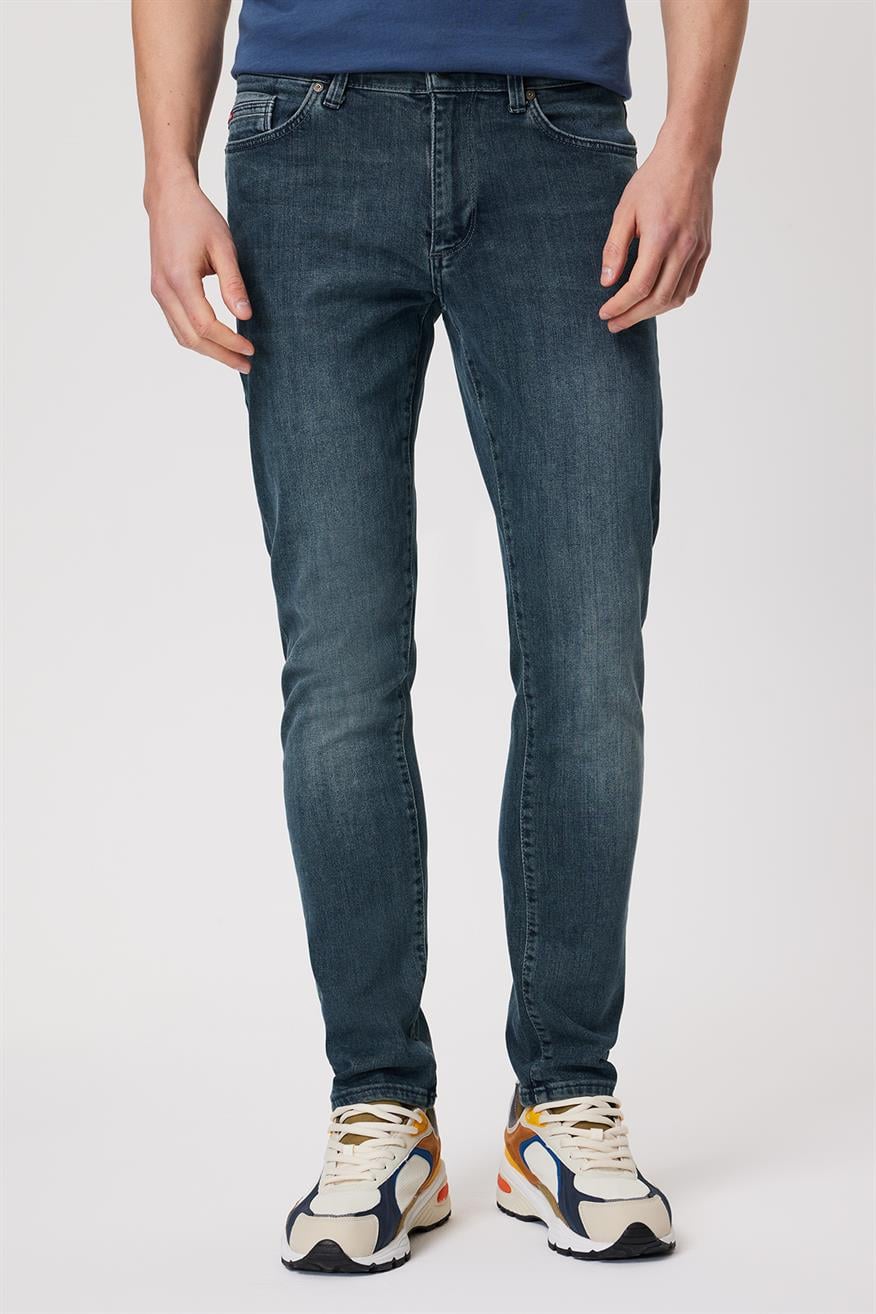 Jack Erkek Jean Pantolon Faded Green